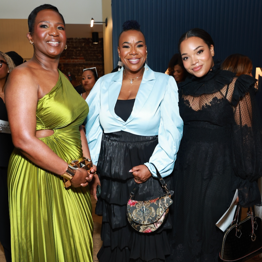 Natalie Wilson & Derrica Wilson, Co-Founders, Black and Missing Foundation & Documentary Producers with Ashley Laverne Jackson at Black Women in Entertainment's inaugural BWIE Honors, March 2026