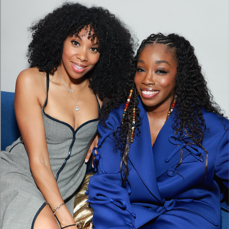 Codie Elaine Oliver ("Black Love, Inc.") and Grammy Award–winning singer, songwriter & actress, Estelle at Black Women in Entertainment's inaugural BWIE Honors, March 2026