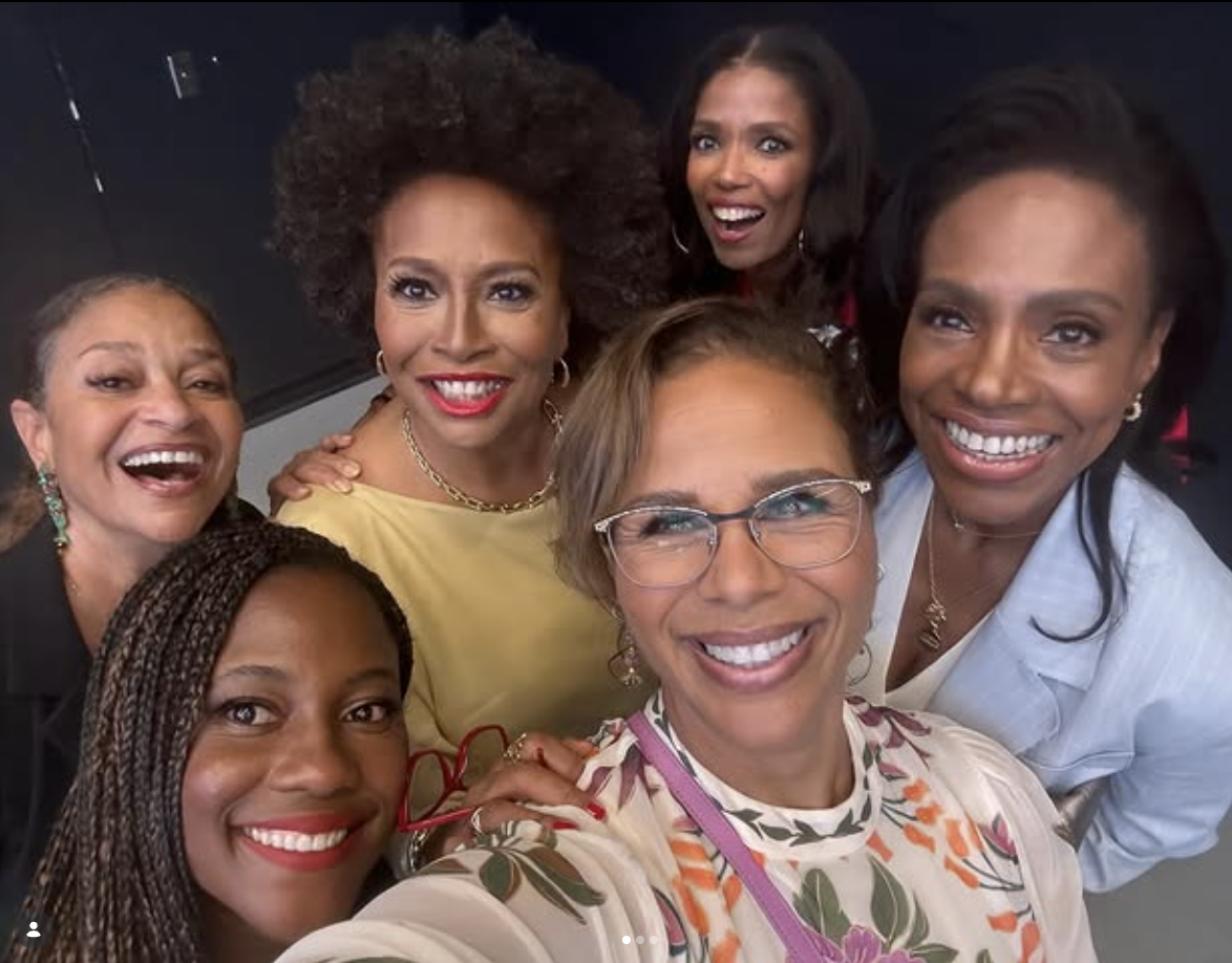 Black Women In Entertainment Yvette Lee Bowser, Debbie Allen, Evan Seymour, Jenifer Lewis, Sheryl Lee Ralph