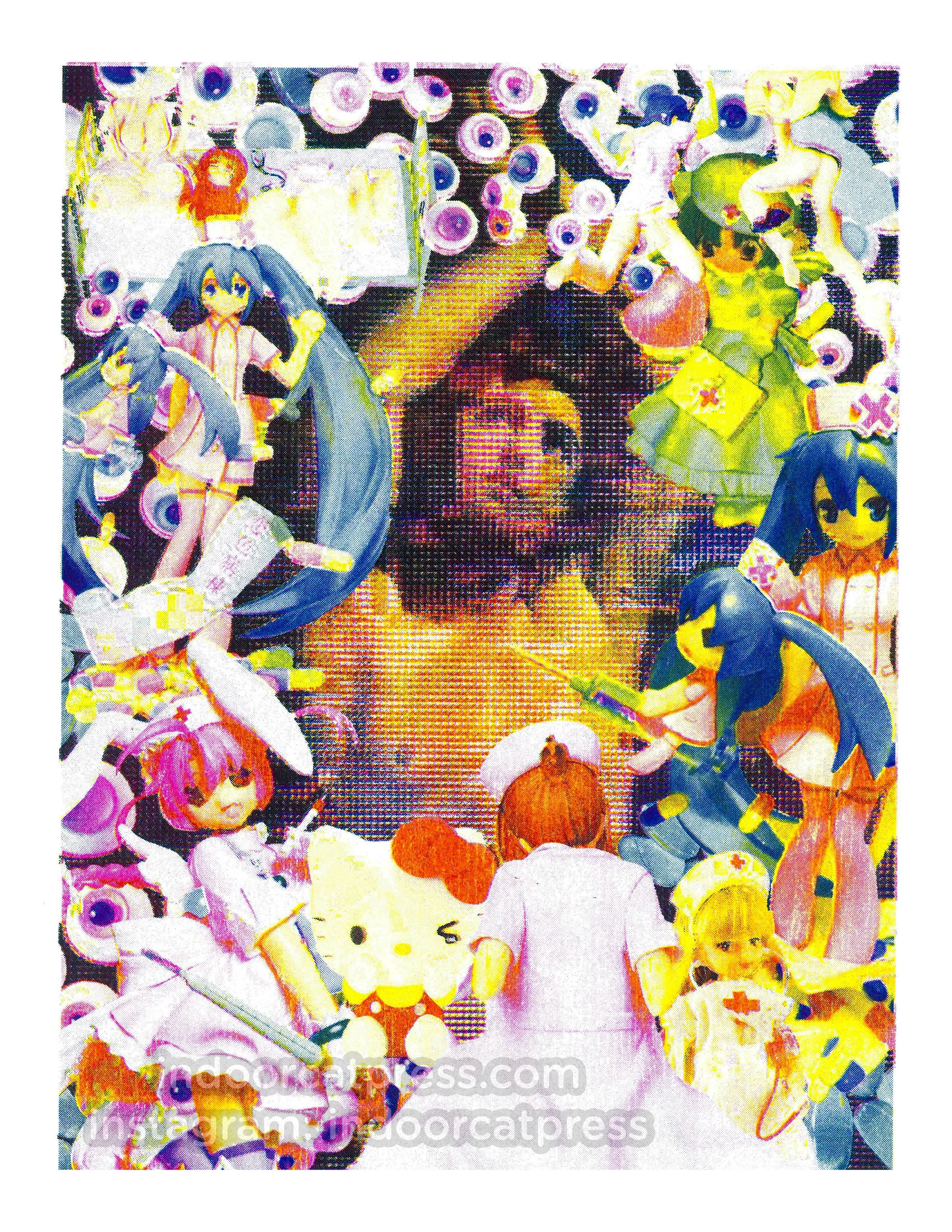 "Saint Sebastian" Riso Print