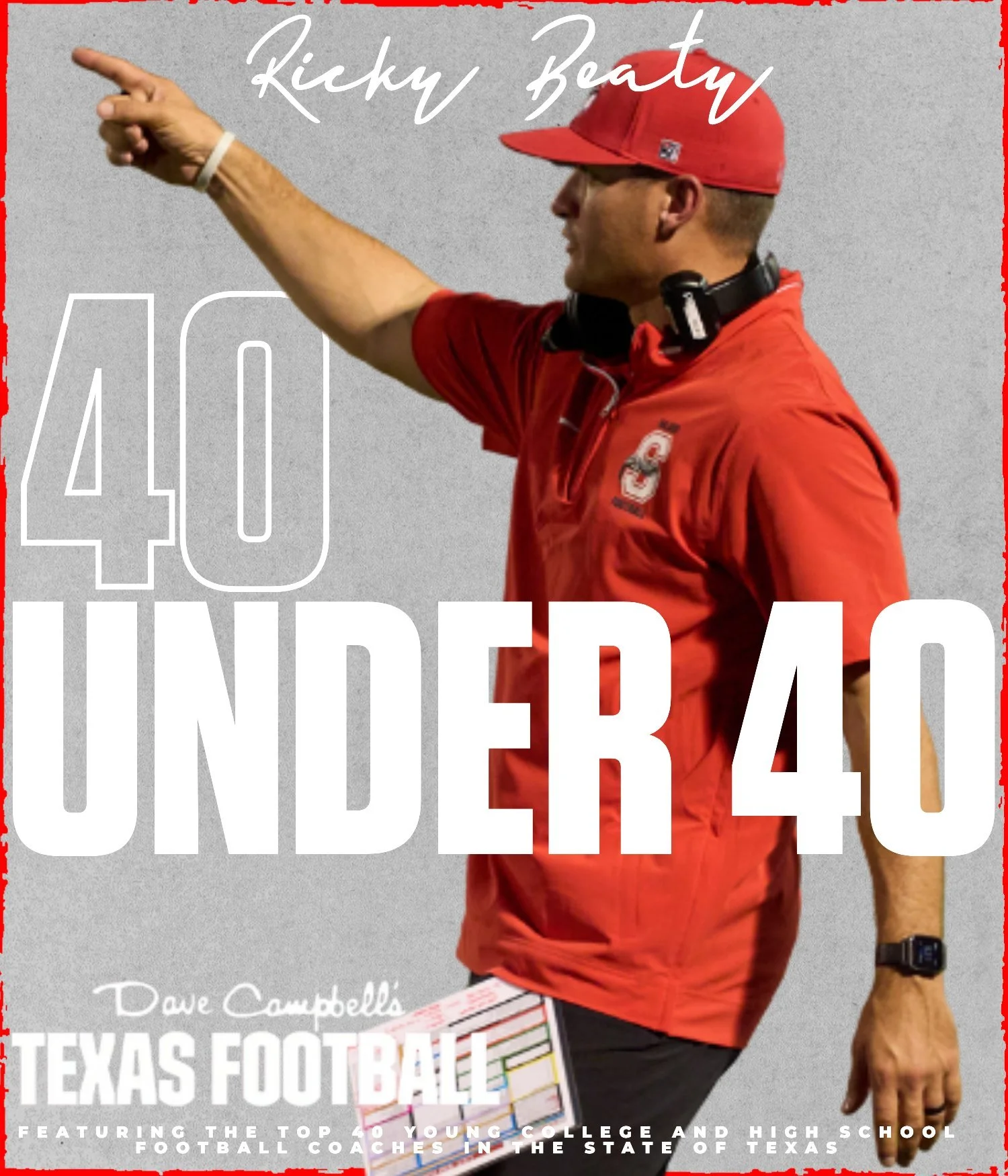 Coach Beaty 40 under 40