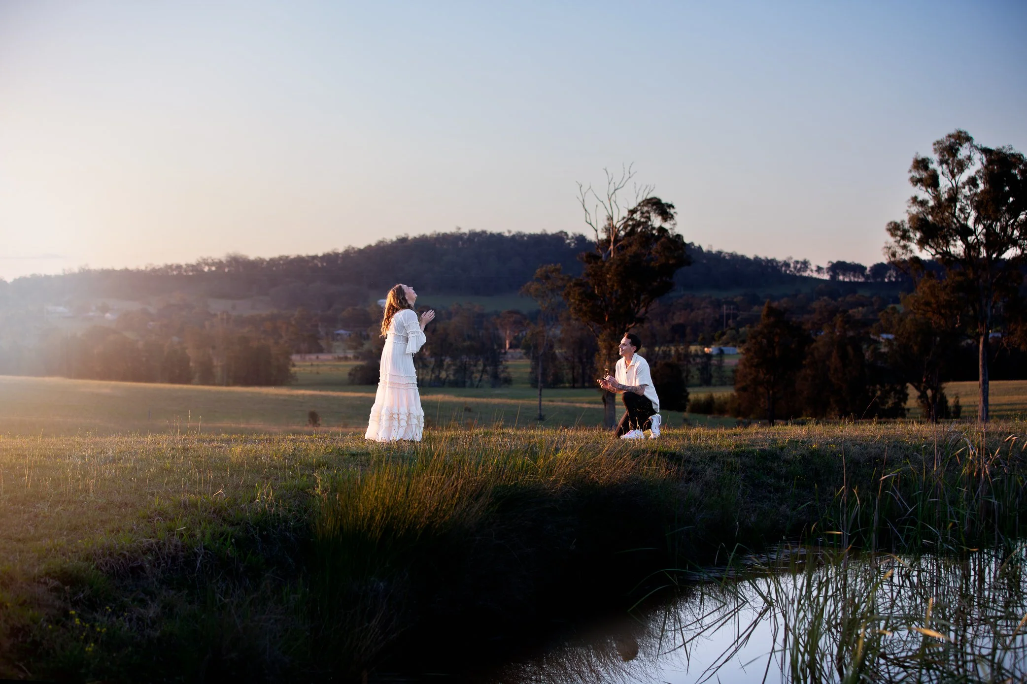 Layla &amp; Chris -  the Proposal |HUNTER VALLEY &amp; NEWCASTLE PHOTOGRAPHER 