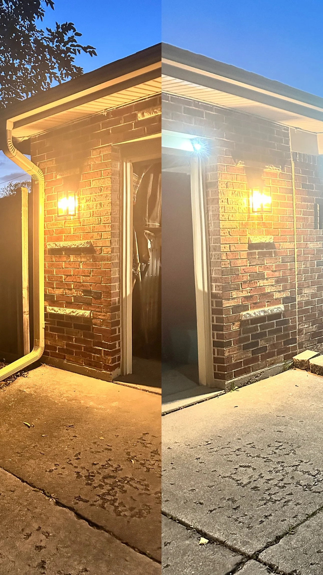 2 Garage Lights Swap
