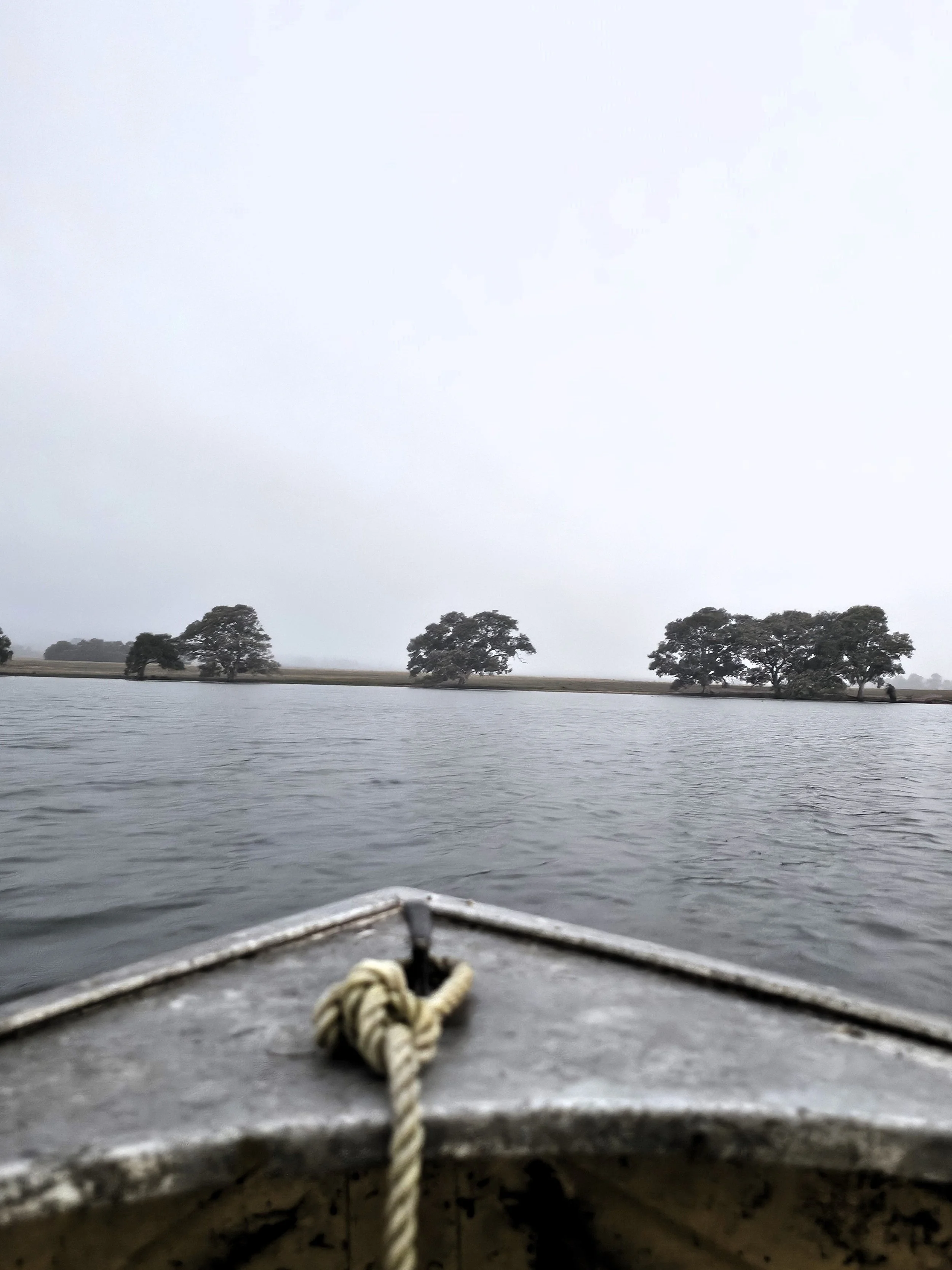 Boat on a lake