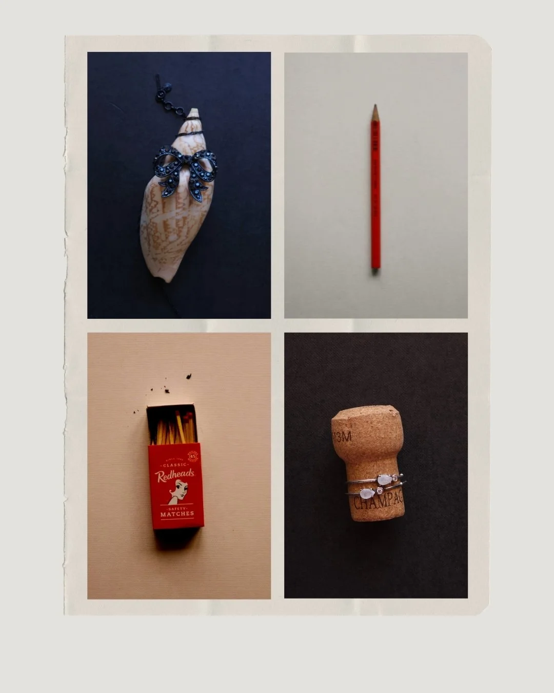 Jewellery collage