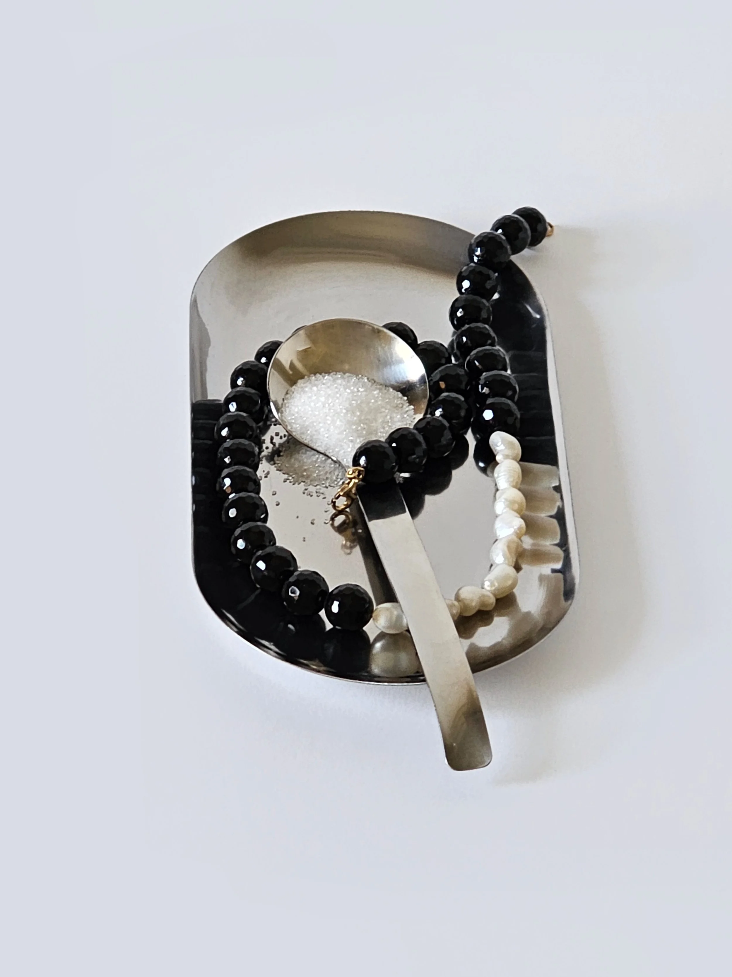 Contemporary beads with an edge