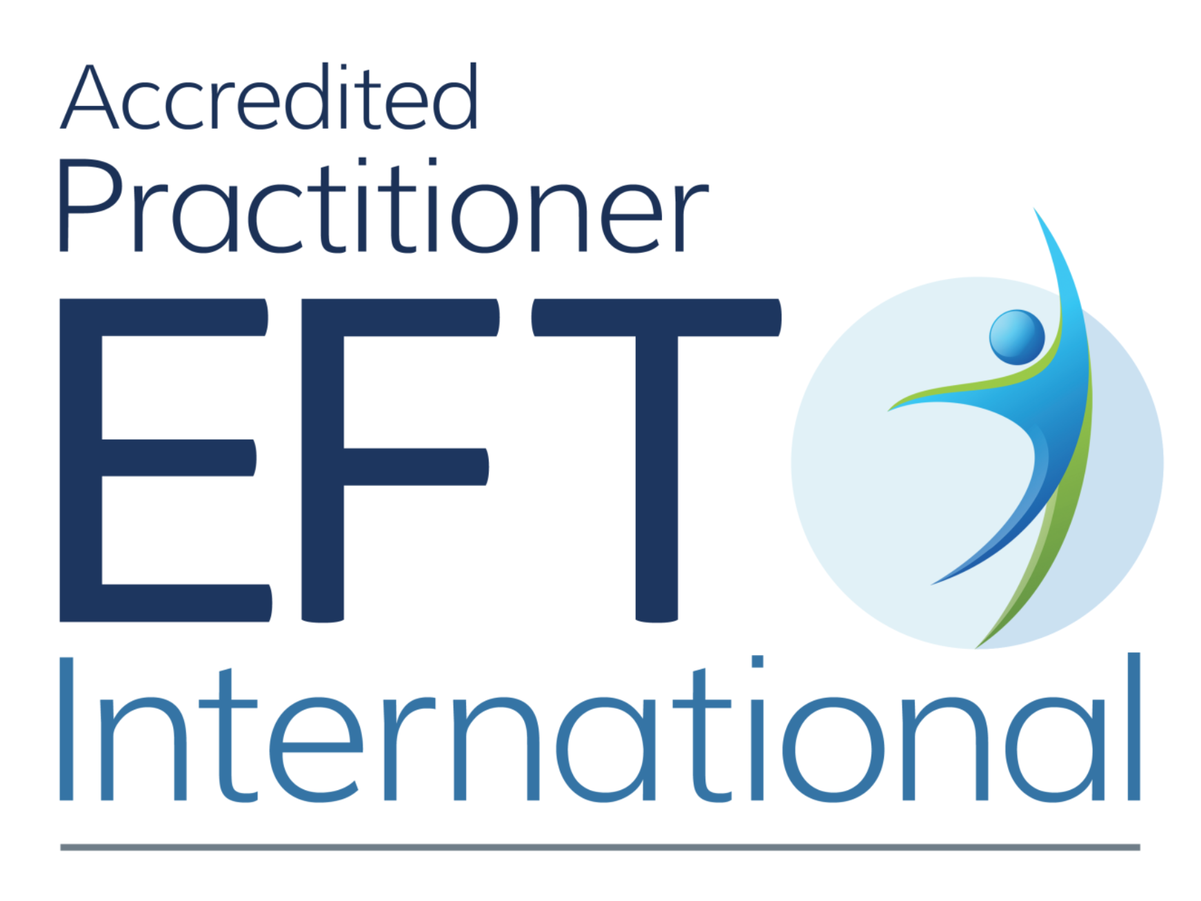 Official logo badge for an Accredited Certified Practitioner with EFT International.