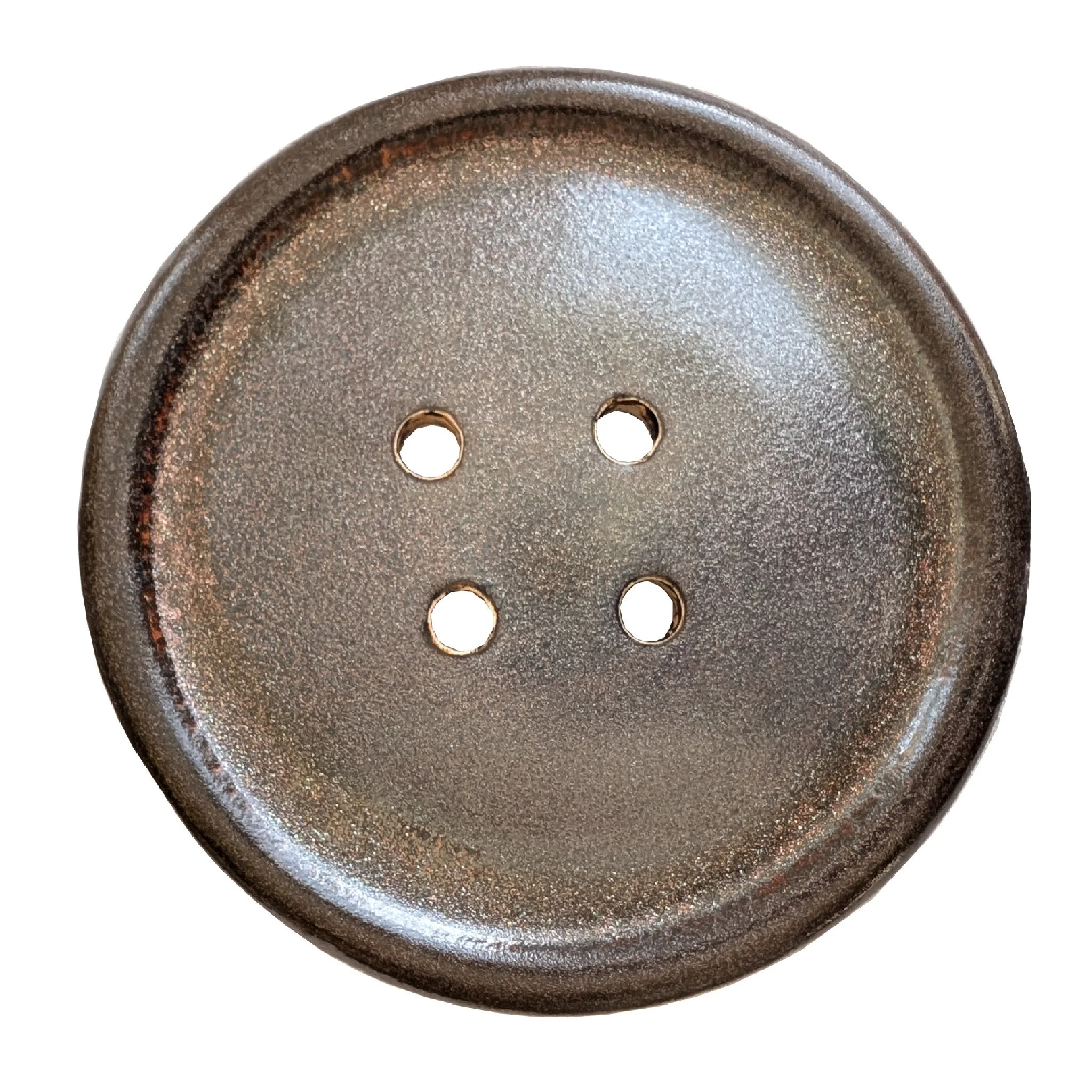 Sasha Rose Button in glitter umber Stoneware.jpg