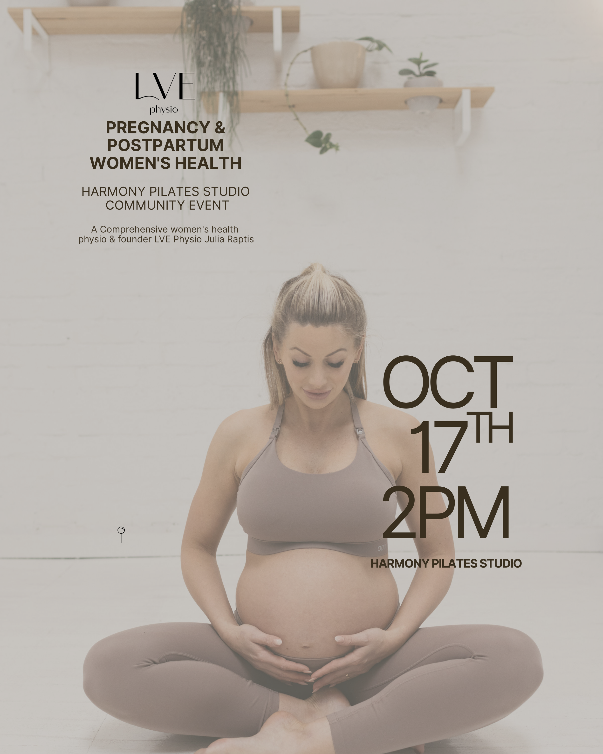 regnancy PostpartumPregnancy Postpartum Women's Pelvic Health Physiotherapy, Event, birth preparation, recovery, mastitis, tummy muscle separation, education, qualified, Harmony Pilates Studio, Albert Park, Port Melbourne, Pelvic floor