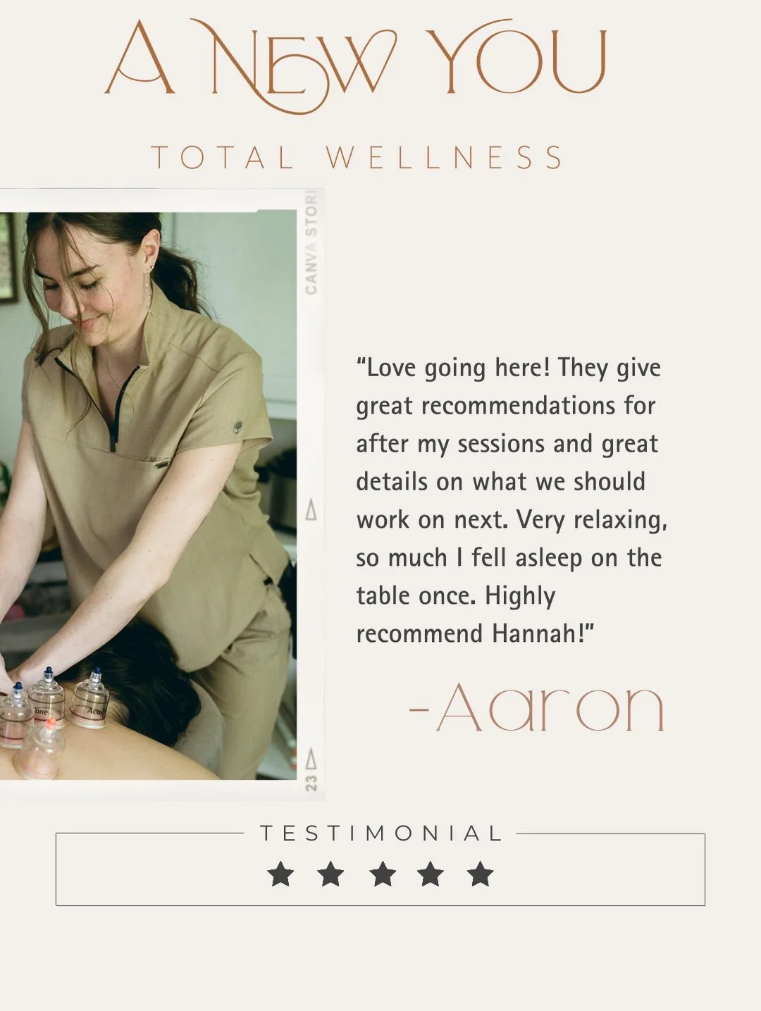 Your words mean more to us than you know!

We pour our heart into every massage, every service, and every client experience. So seeing reviews like these remind us why we do what we do 

Thank you for trusting our therapists, choosing to invest in yo