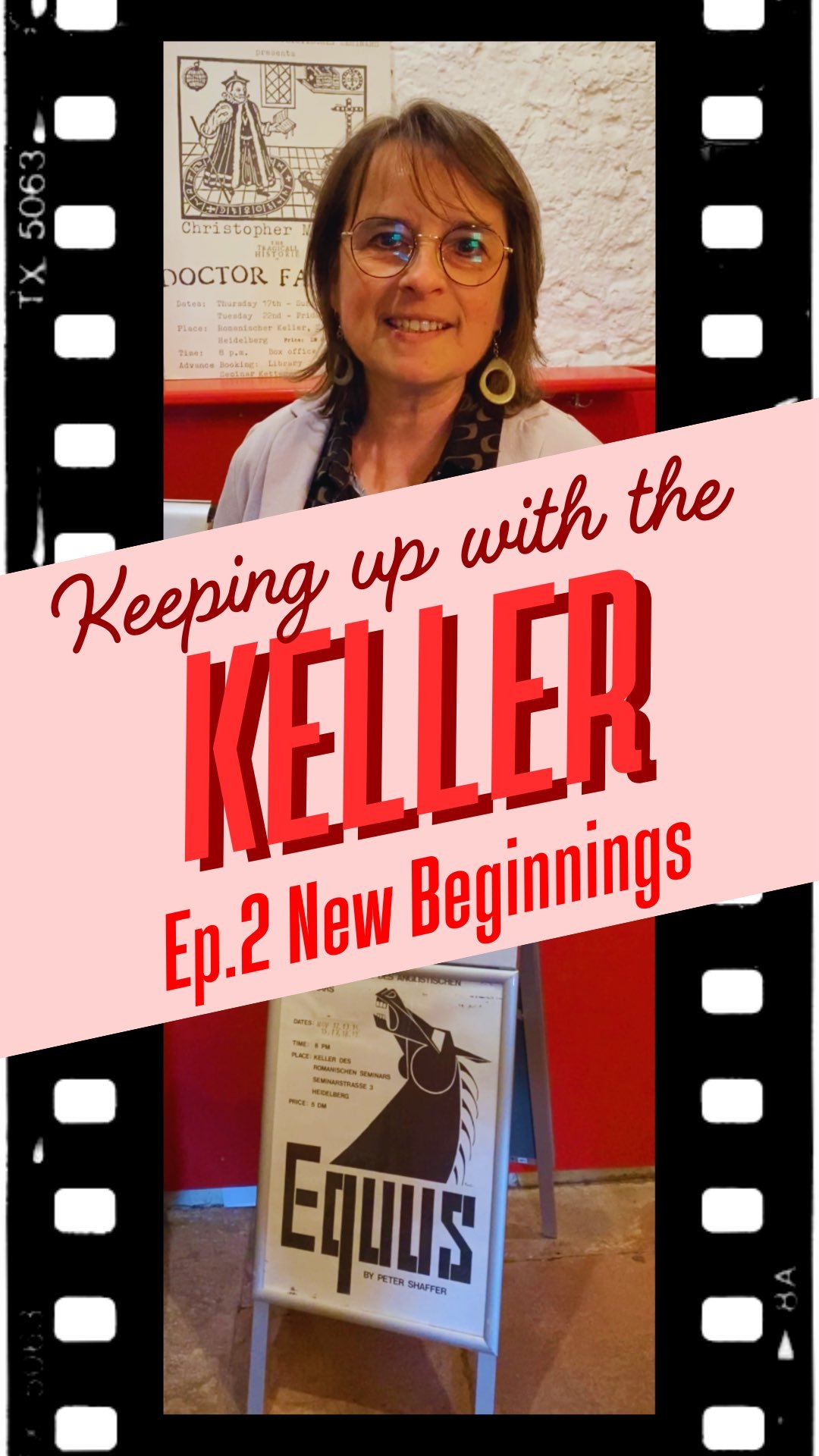 Having a university theatre just around the corner helped shape the SSG and raise its profile in the region according to Dr Kirsten Hertel, whose first acting role was in the Theater im Romanischen Keller in an SSG production of Shakespeare’s M