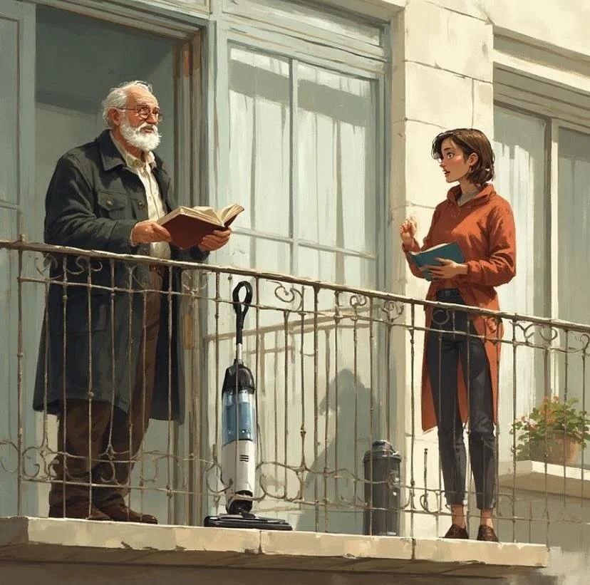 Thank you to all the talented people who auditioned for our Spring production - Asking Strangers the Meaning of Life, a seriously ridiculous comedy by William Missouri Downs.
Our directors, Annemieke Drummen and Ralf Zuber, had to make some very tou