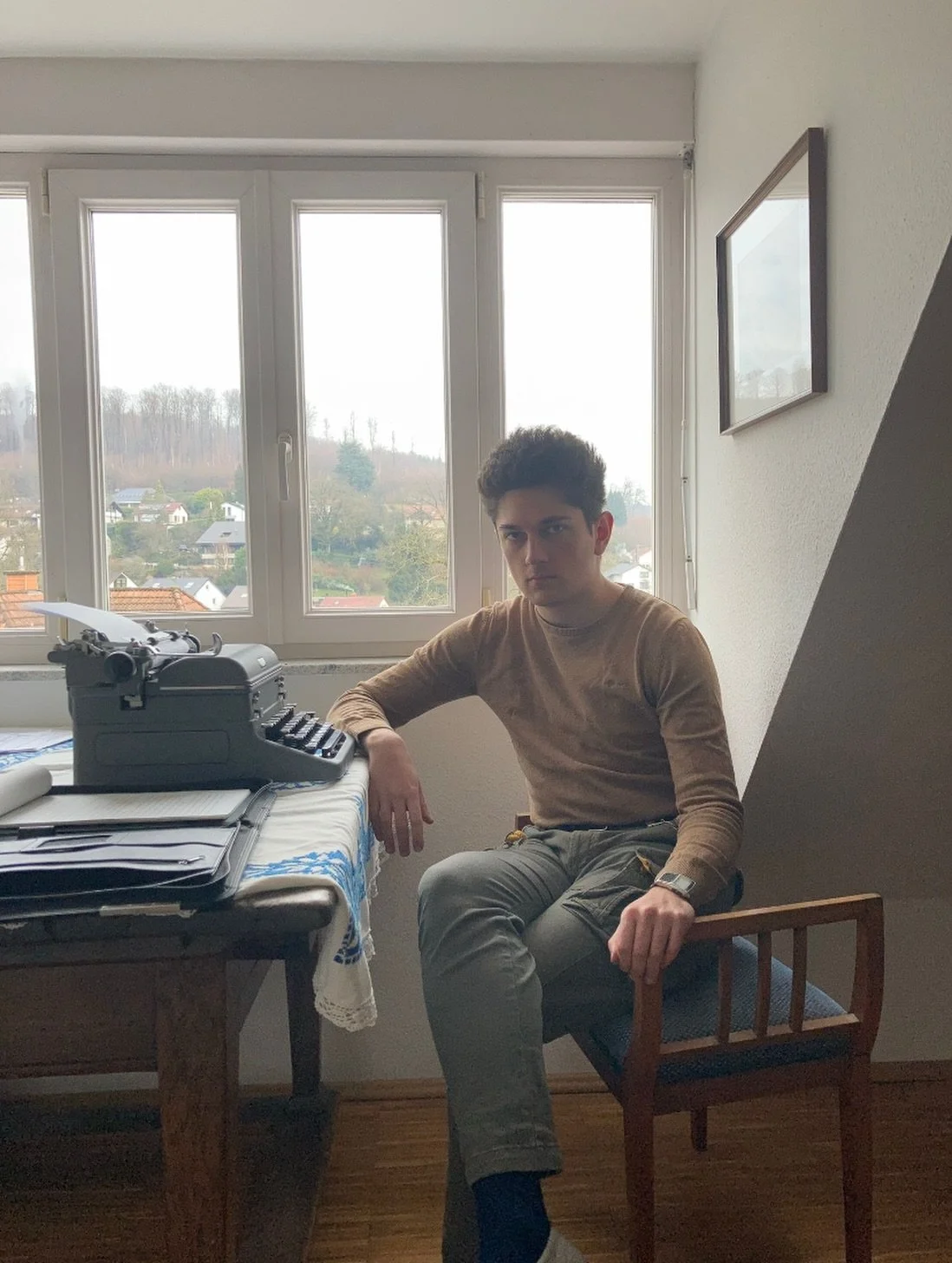 Hot Shorts - next Saturday! 
Meet S&ouml;ren Melchers in the first in our series of posts introducing the student playwrights whose short plays are being performed as table reads next Saturday, Jan 24, at the Theater im Romanischen Keller. Entrance i