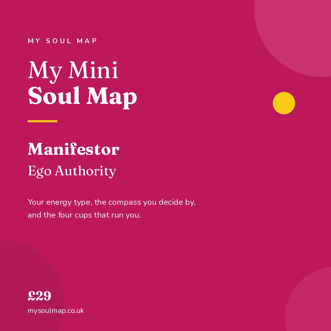 My Mini Soul Map | Ego Manifestor Edition