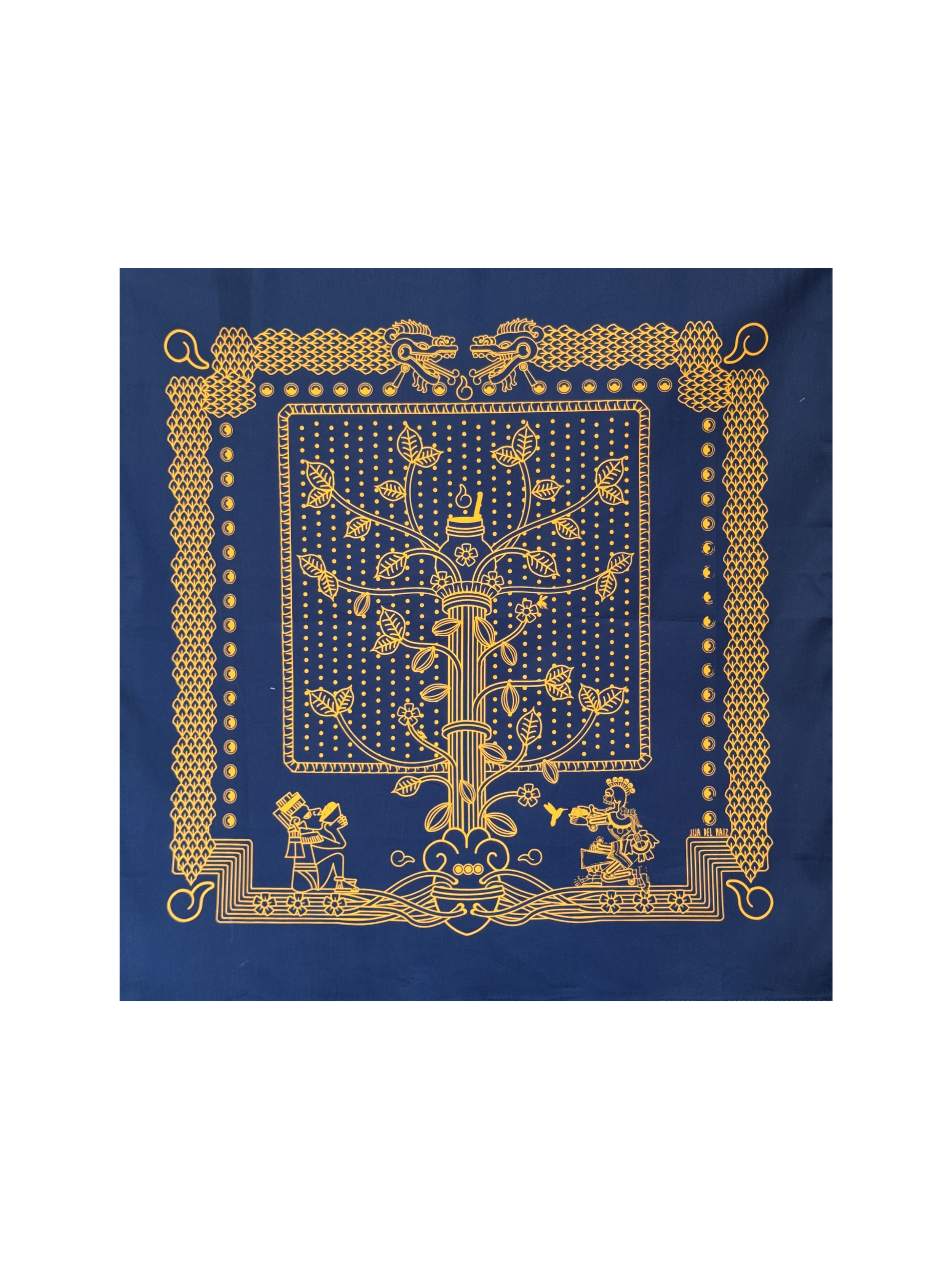 Mexican Paliacate (Bandana) - Blue Cacao - Arrives in Aus May