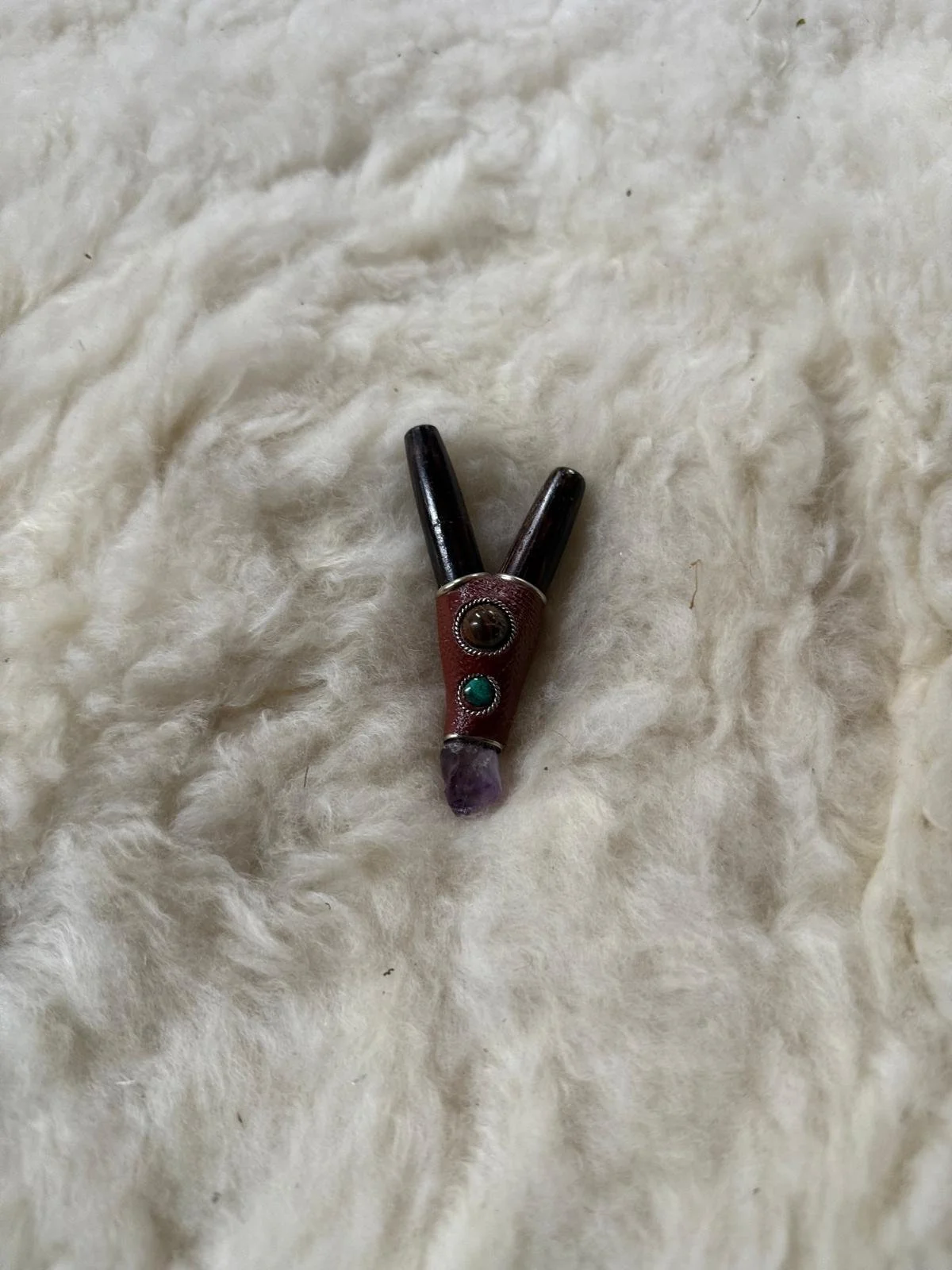 Chonta Amethyst Kuripe