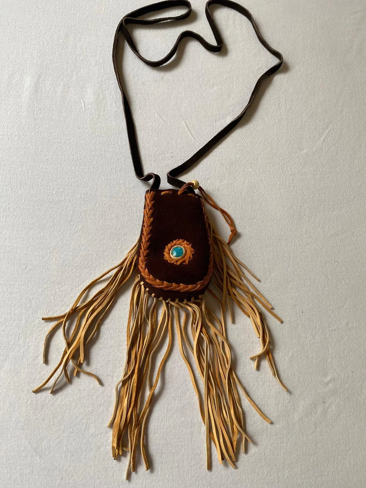 Leather Medicine Pouch - Small