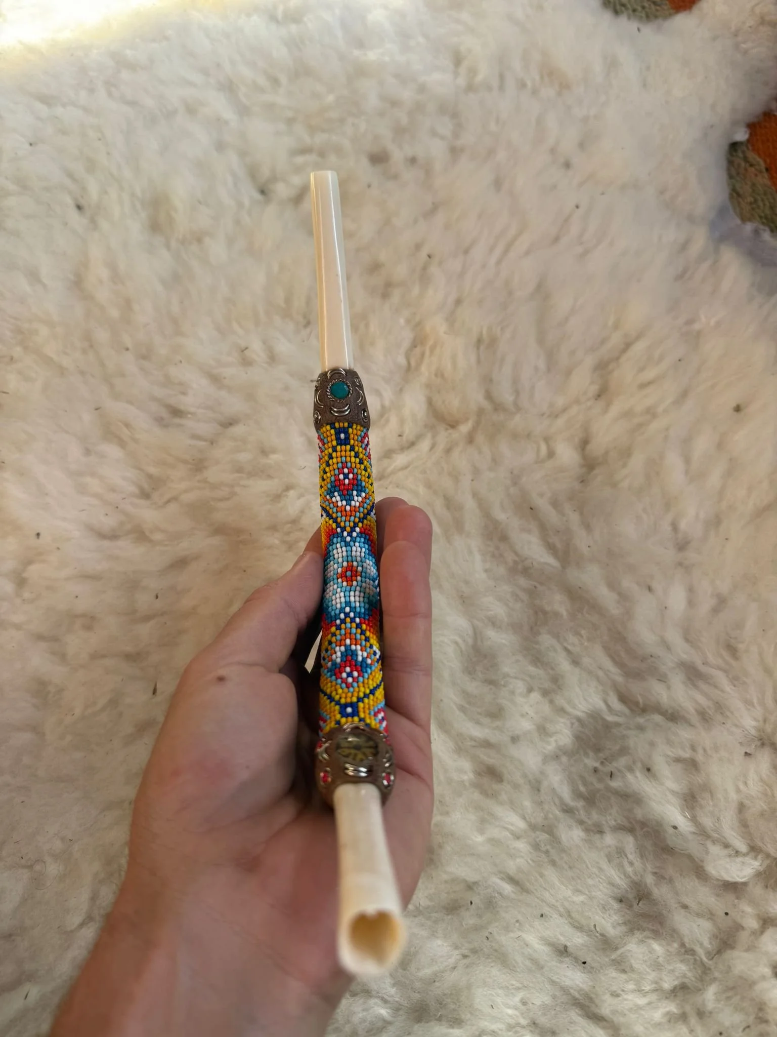 Cofan Llama Bone Tepi