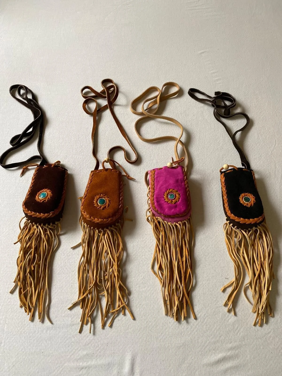 Leather Medicine Pouch - Small