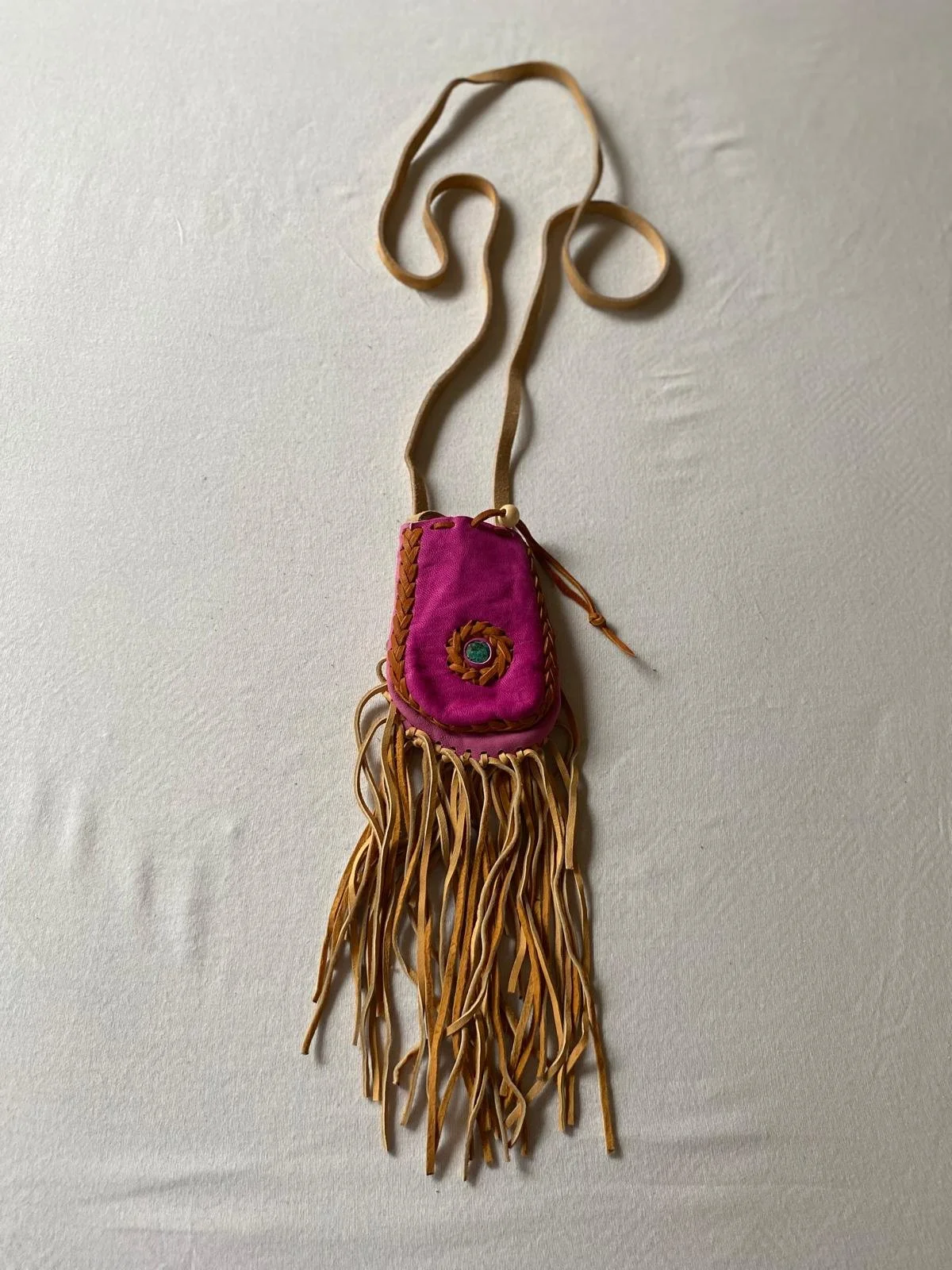 Leather Medicine Pouch - Small