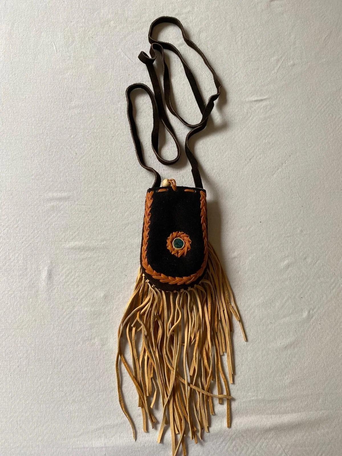 Leather Medicine Pouch - Small