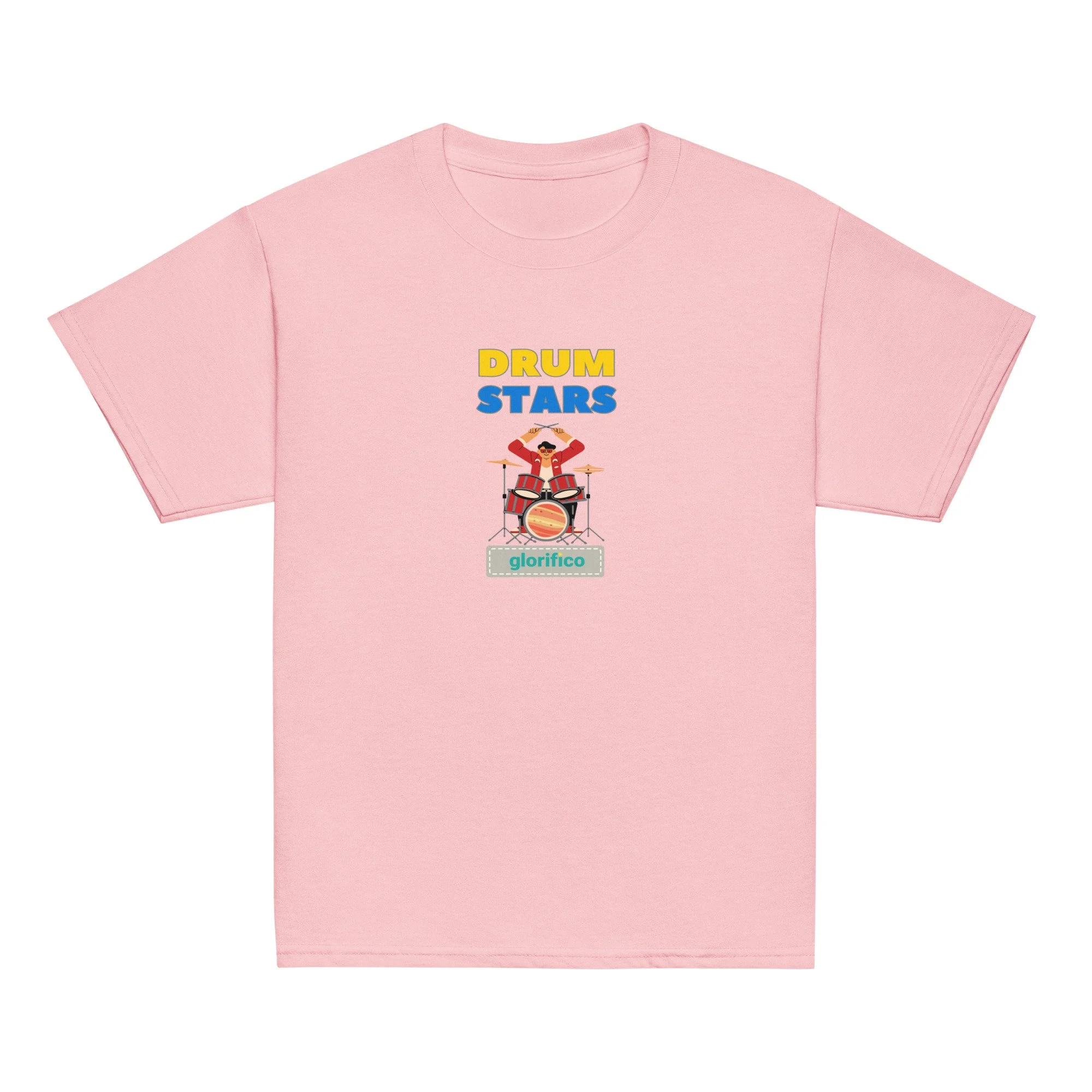 drums stars logo 02 Youth classic tee