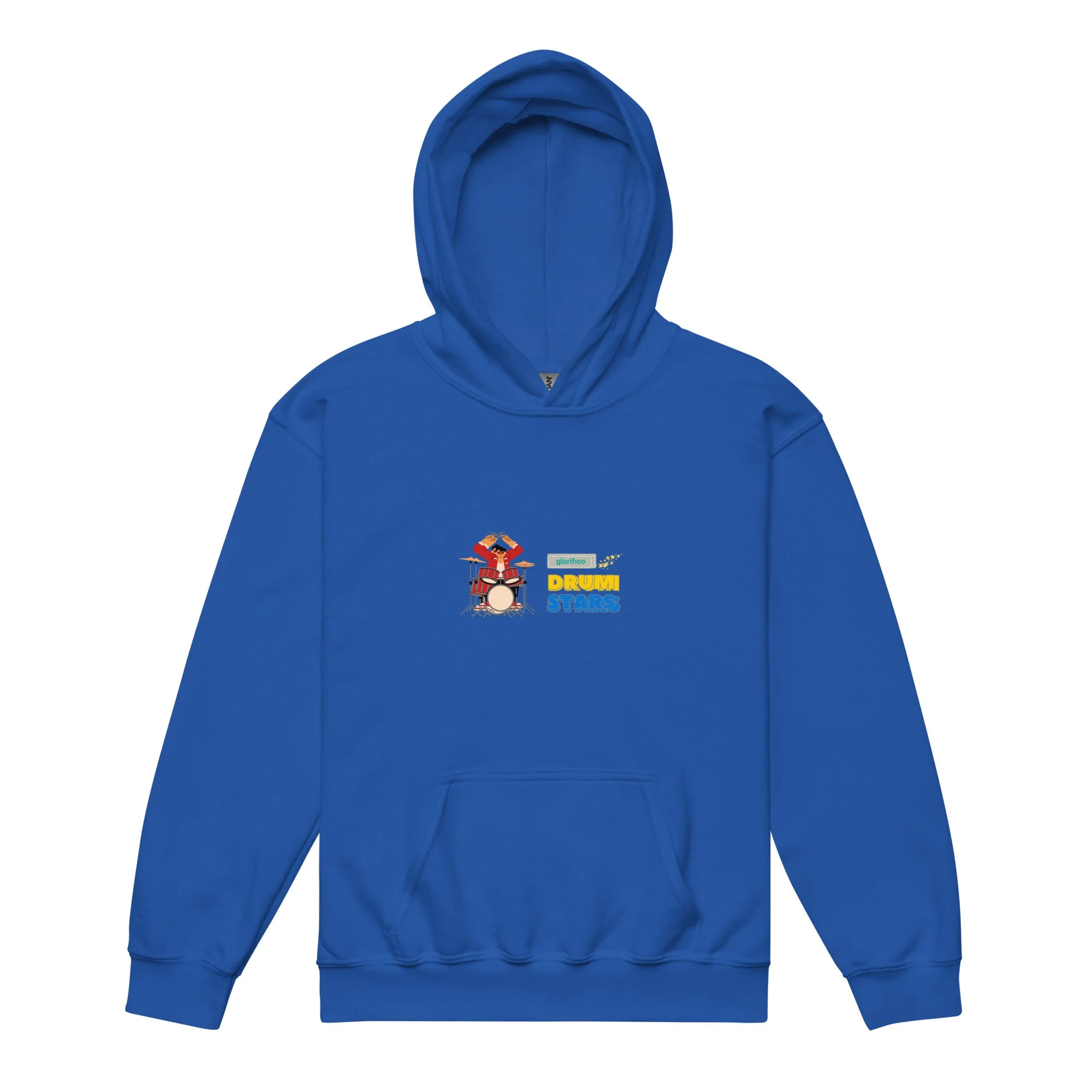 DRUM STARS logo 01 Youth heavy blend hoodie