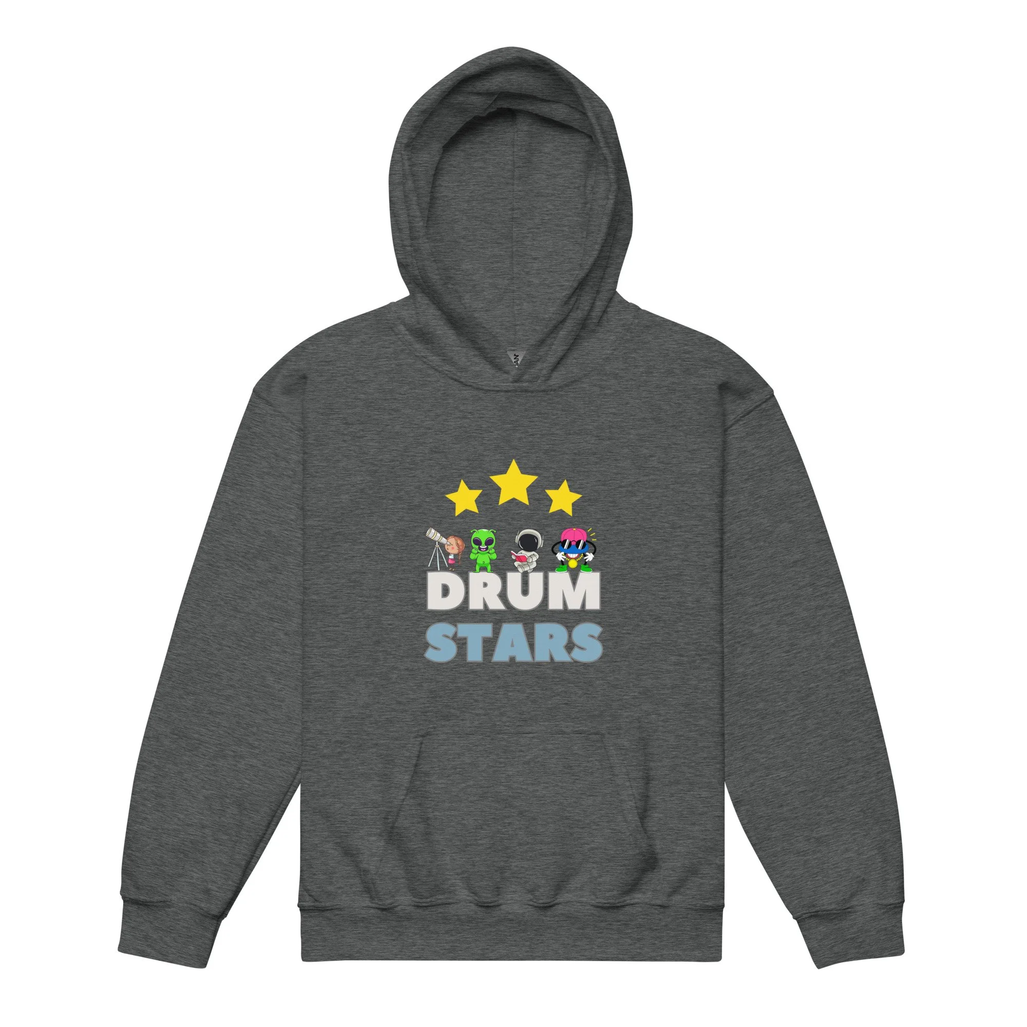 DRUM STARS crew 02 Youth heavy blend hoodie