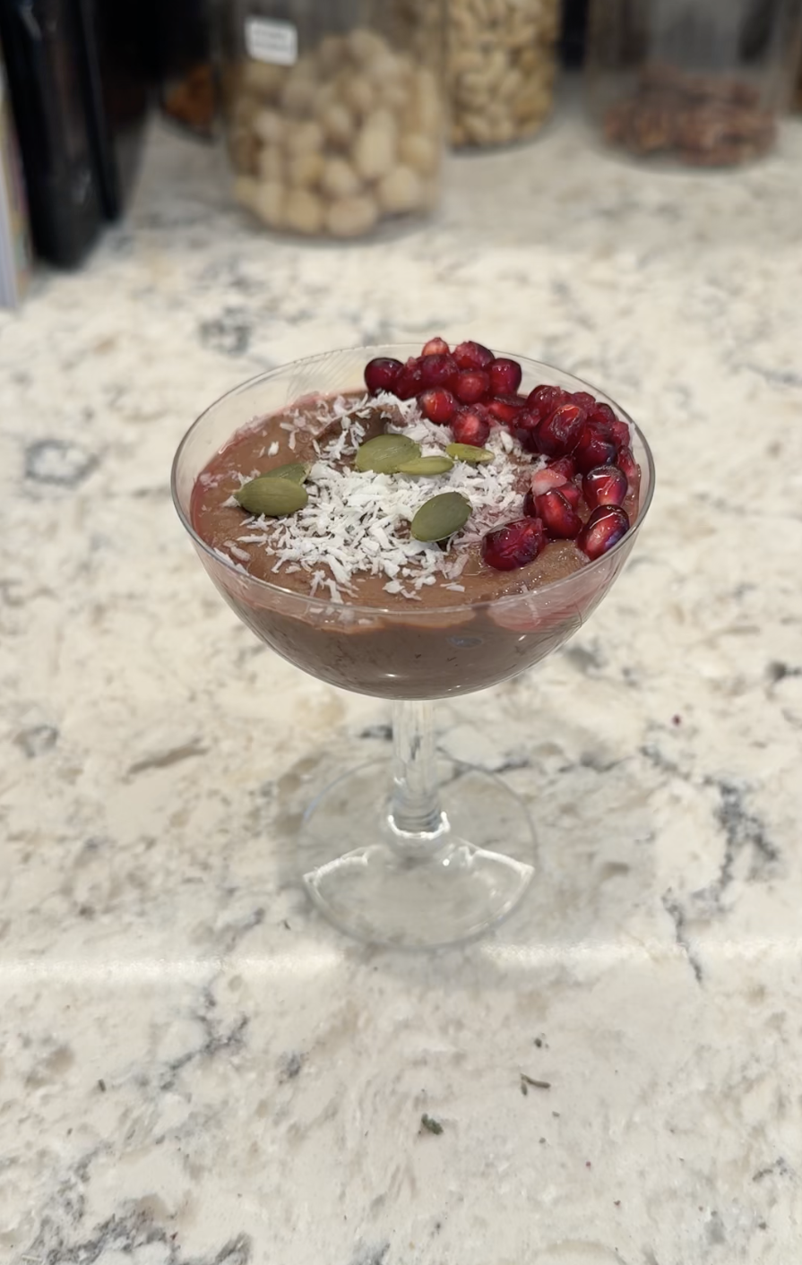 Black Bean Chocolate Mousse