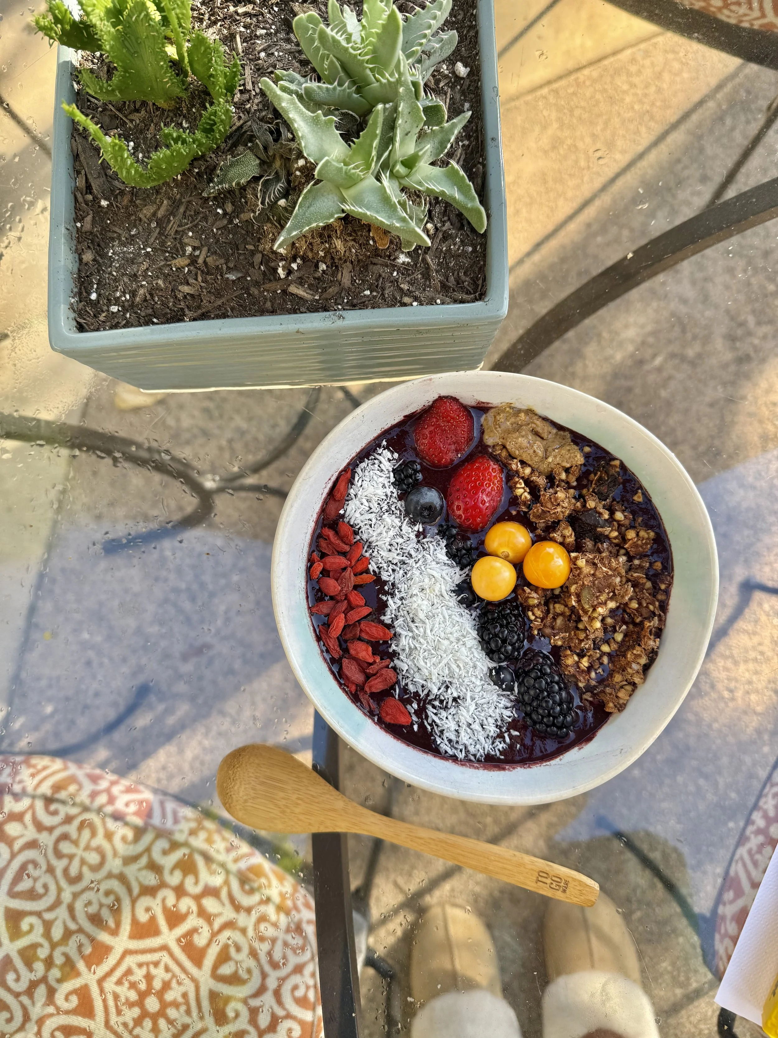 White Bean Smoothie Bowl