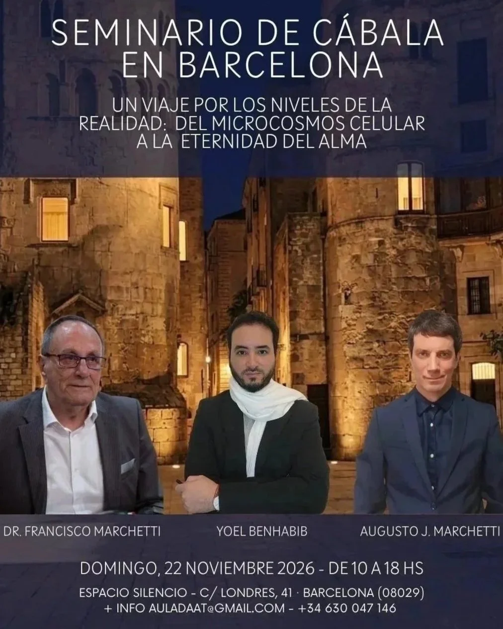 Seminario de Cábala en Barcelona