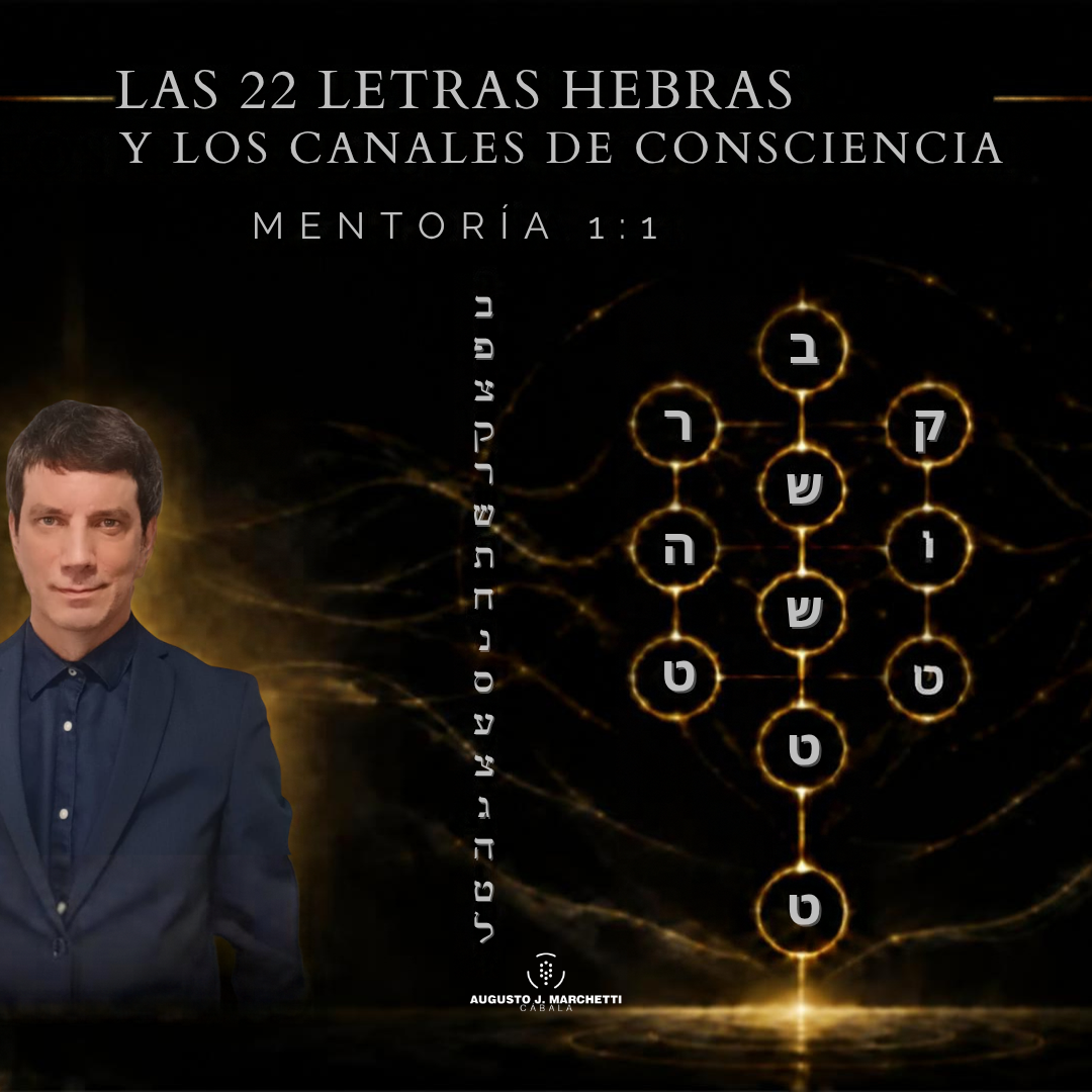 Mentoría 1:1: Las 22 Letras Hebreas y los Canales de Consciencia (Sesiones Exclusivas)