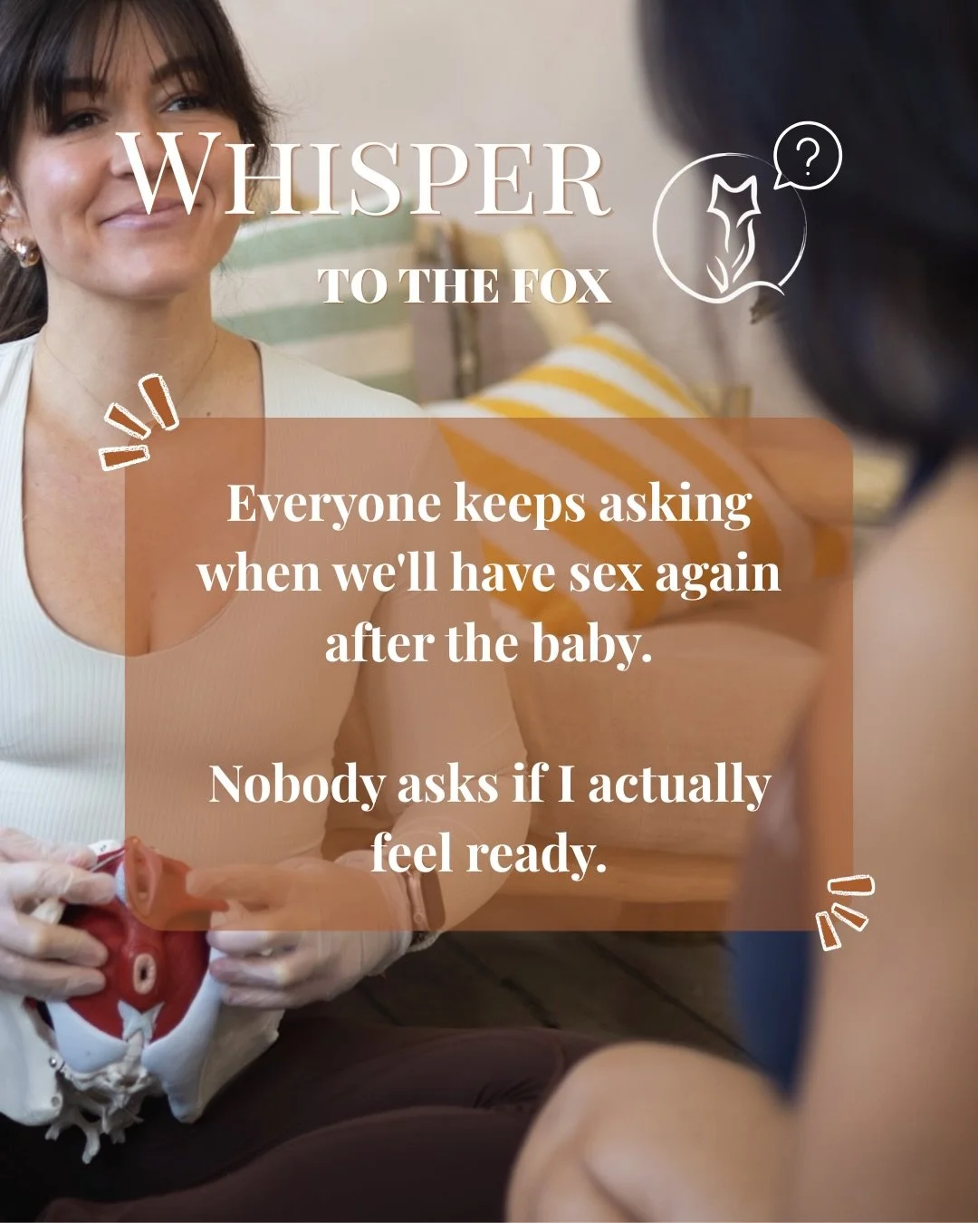 One of the biggest pressures new mums face is the expectation that intimacy should return to &ldquo;normal&rdquo; a few weeks after birth.

But recovery isn&rsquo;t just physical.

Hormones change.

Sleep disappears.

Your relationship evolves.

Your