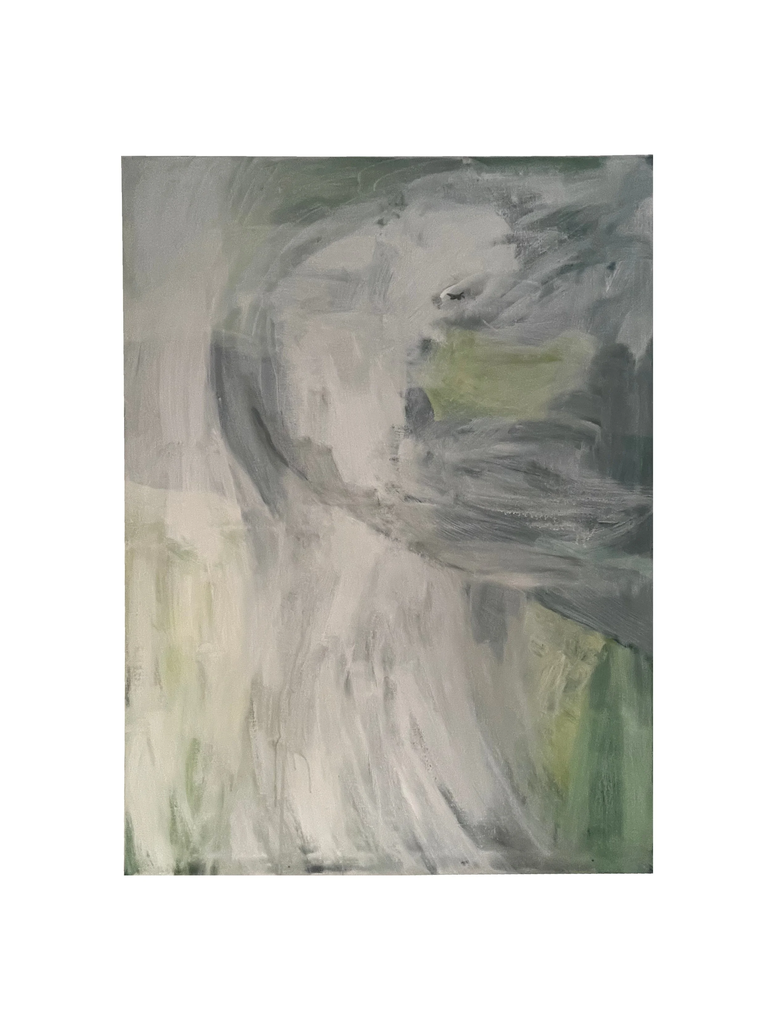 Friendly Ghost, 2021, acrylics on canvas - 135 x 100 cm