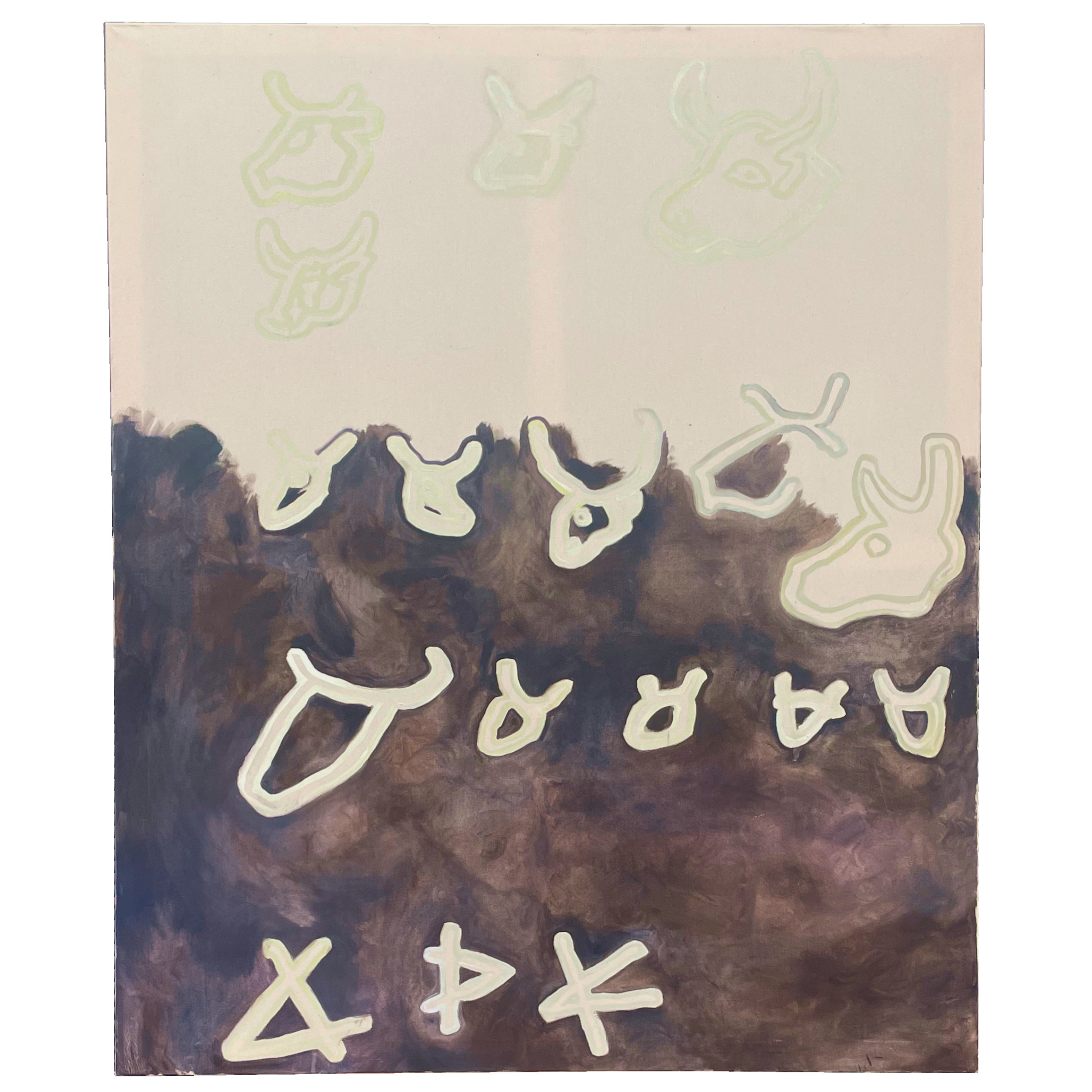 Semiotics 1 (Aleph), 2023
Oil on canvas — 160 x 200 cm