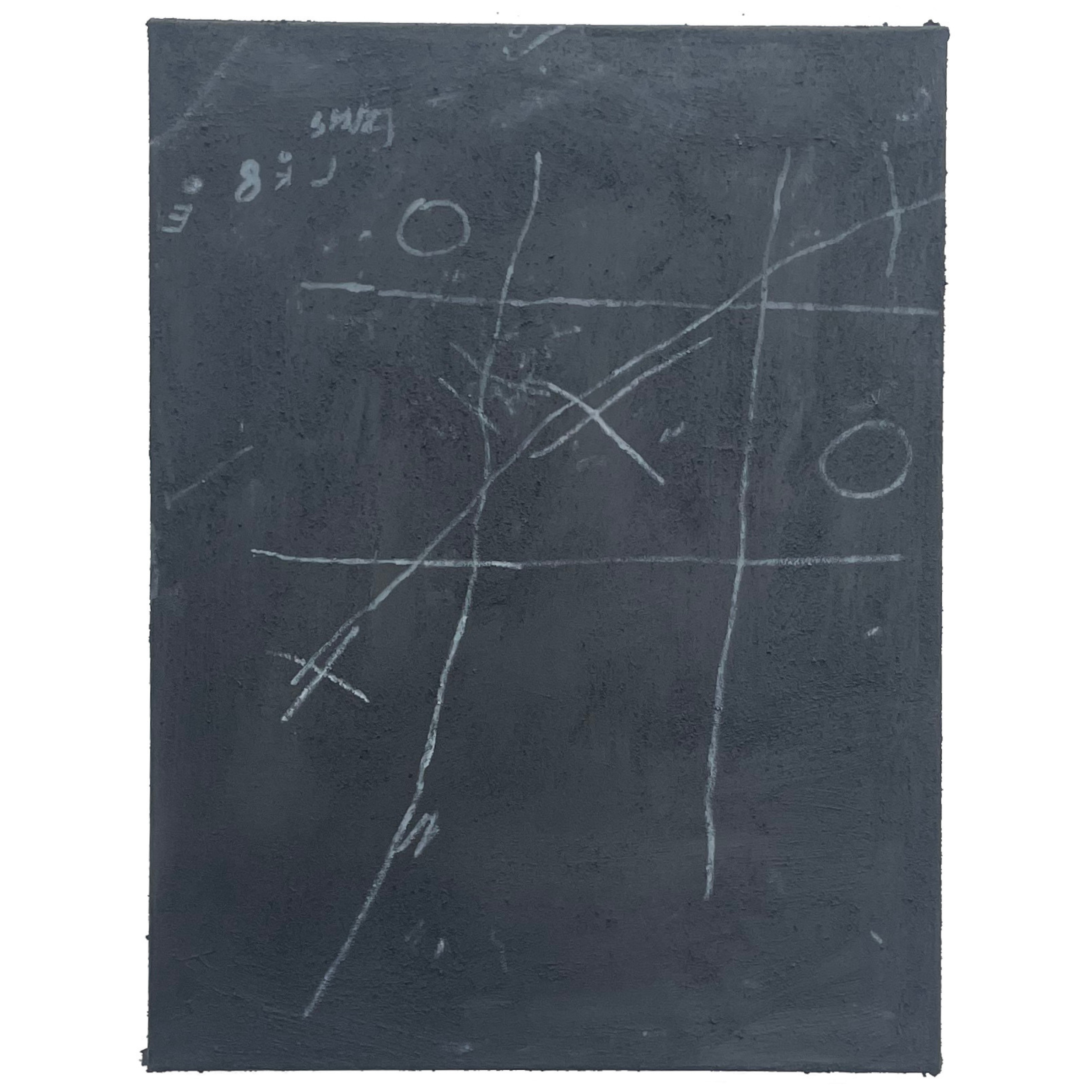 Parking Lot (OXO), 2023
Sand and oil on canvas — 80 x 60 cm