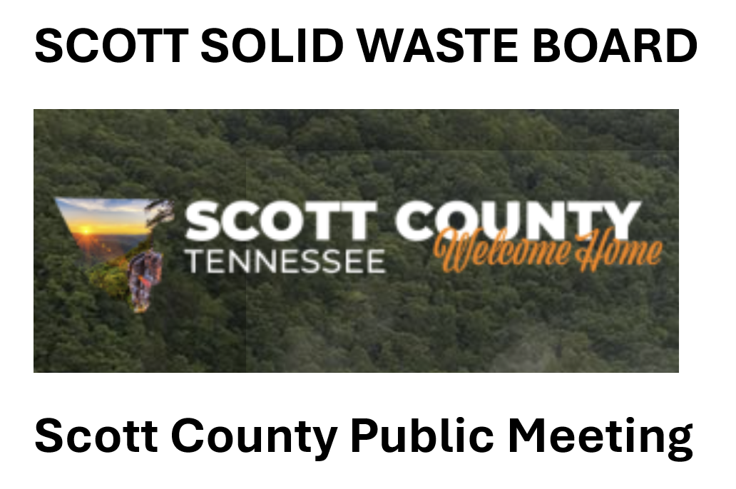 Scott County Solid Waste Board Meeting (rescheduled from November 10th)