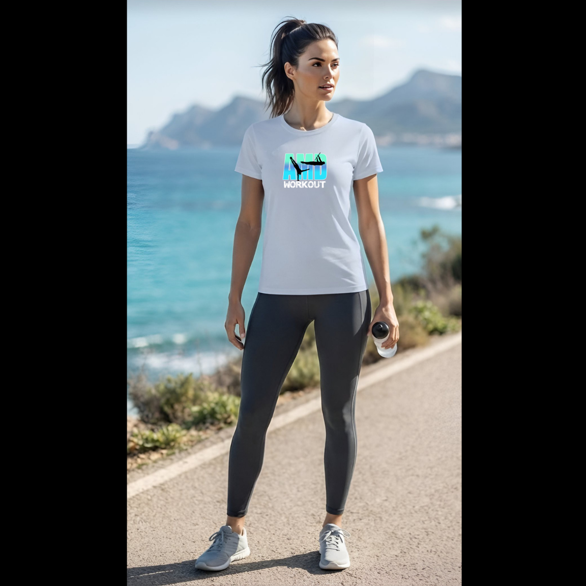 T-Shirt AMD WORKOUT — Édition Ultra-Fluide Unisexe 6/7