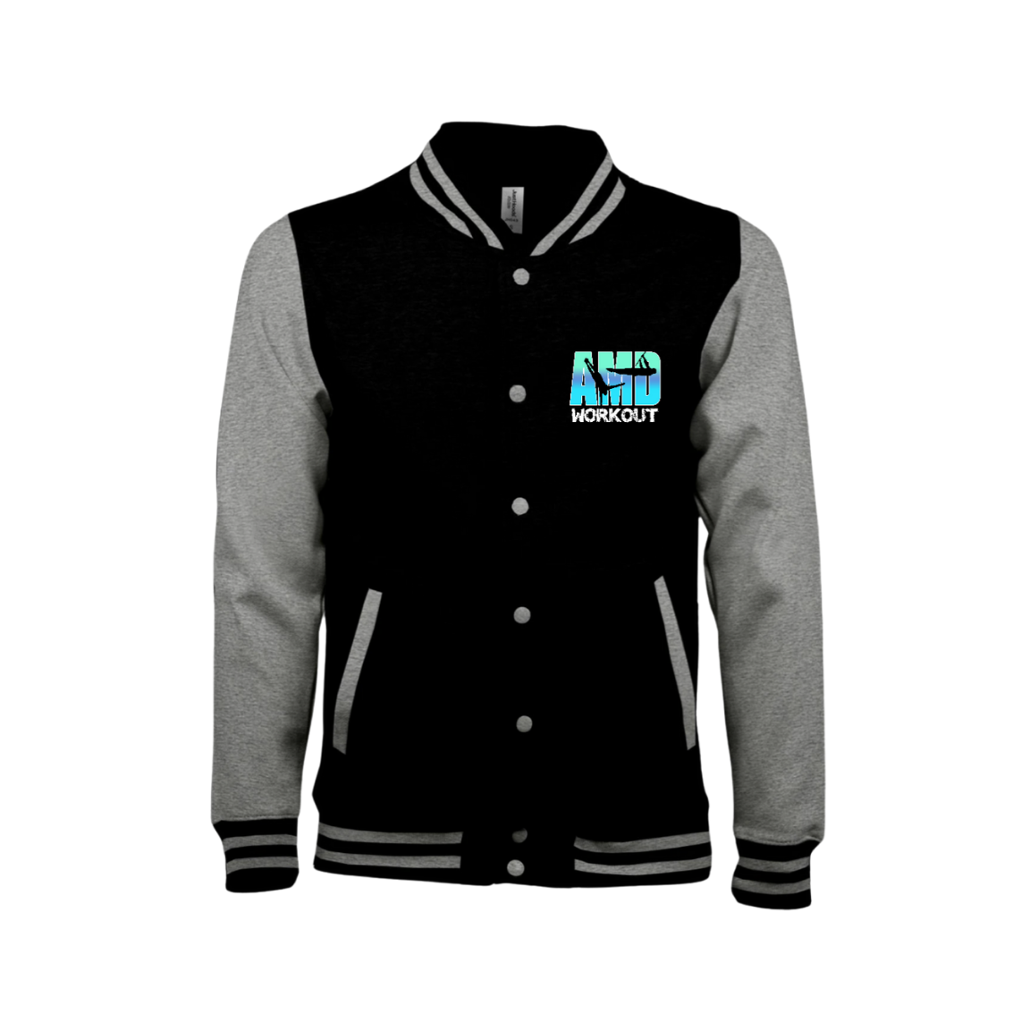 Blouson Teddy Signature — L'Emblème AMD WORKOUT