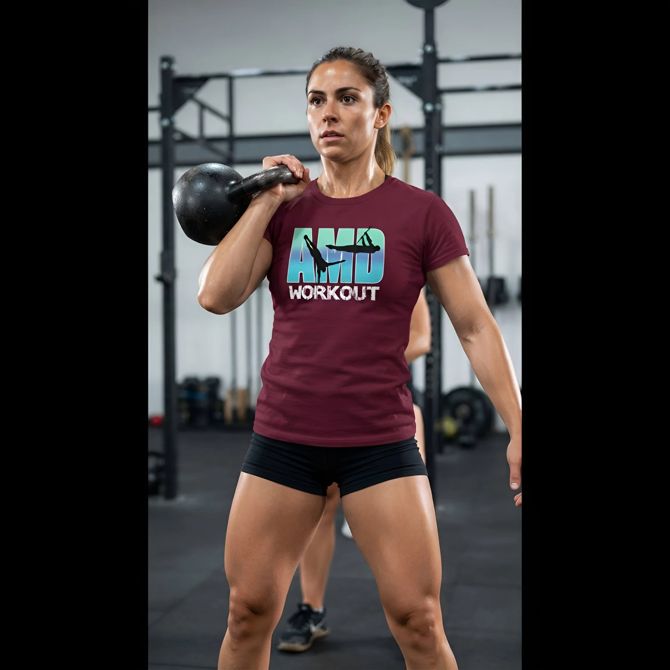 Le T-Shirt Street Workout Ultime : Carrure Carrée & Coton Brut 1/3