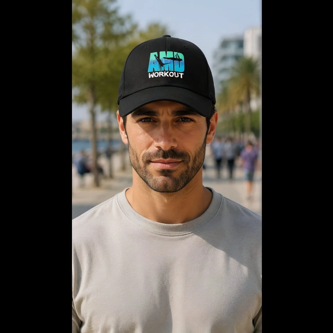 Casquette AMD WORKOUT « L'Esprit Brut » — Style Dad Hat Unisexe