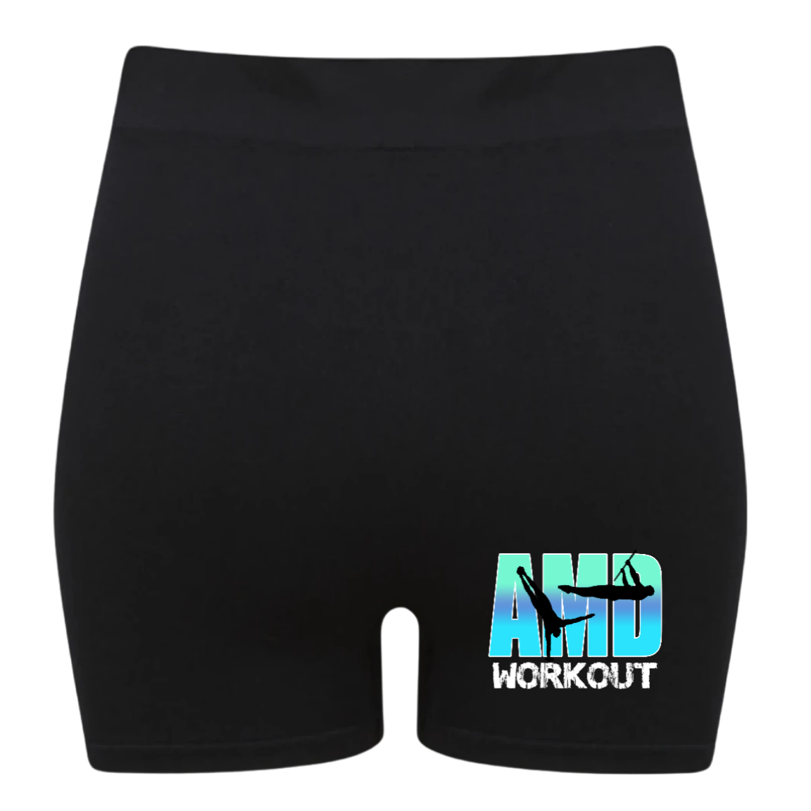 Short Moulant Taille Haute AMD WORKOUT - Effet Seconde Peau et Maintien Optimal