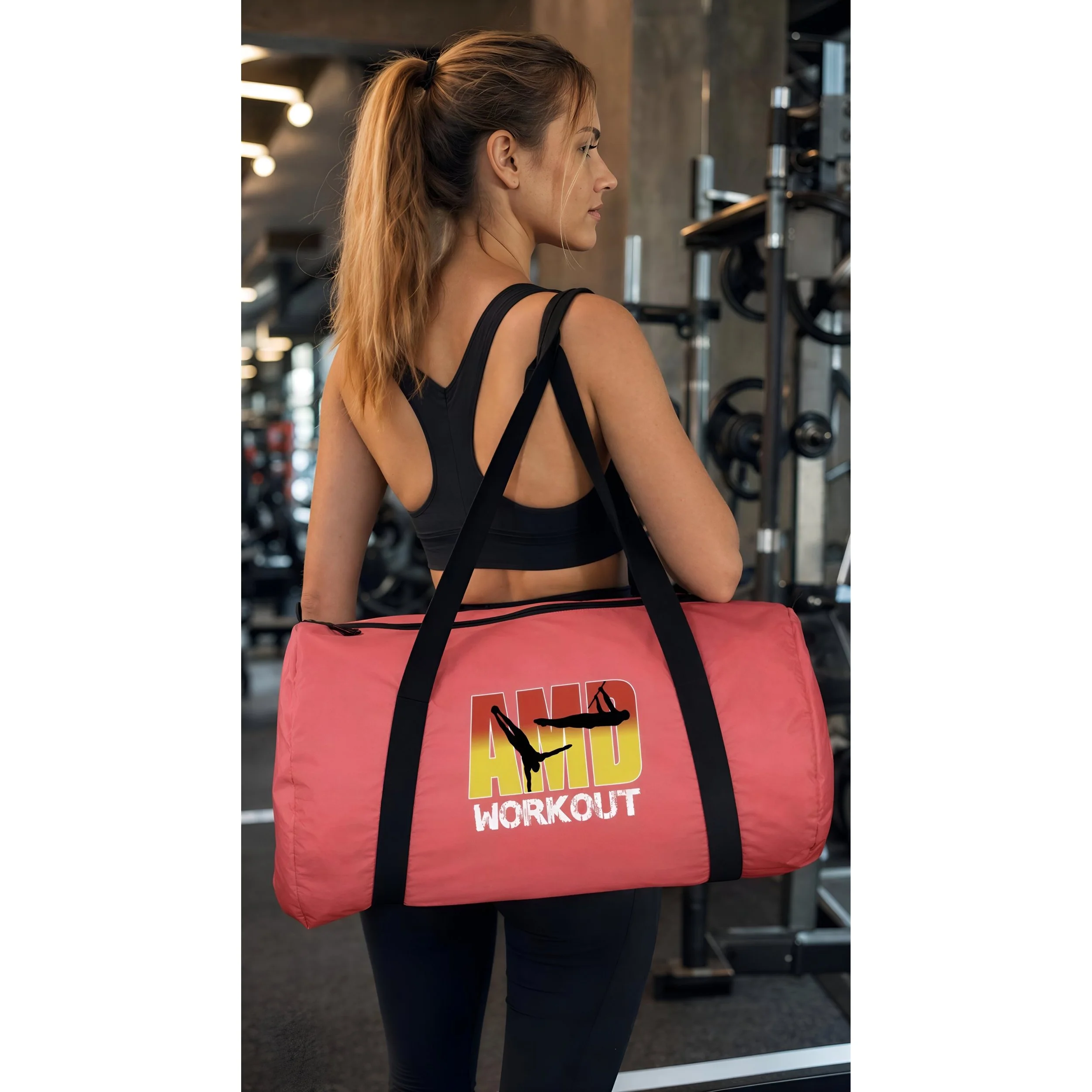 Le sac polochon athlétique – AMD WORKOUT
