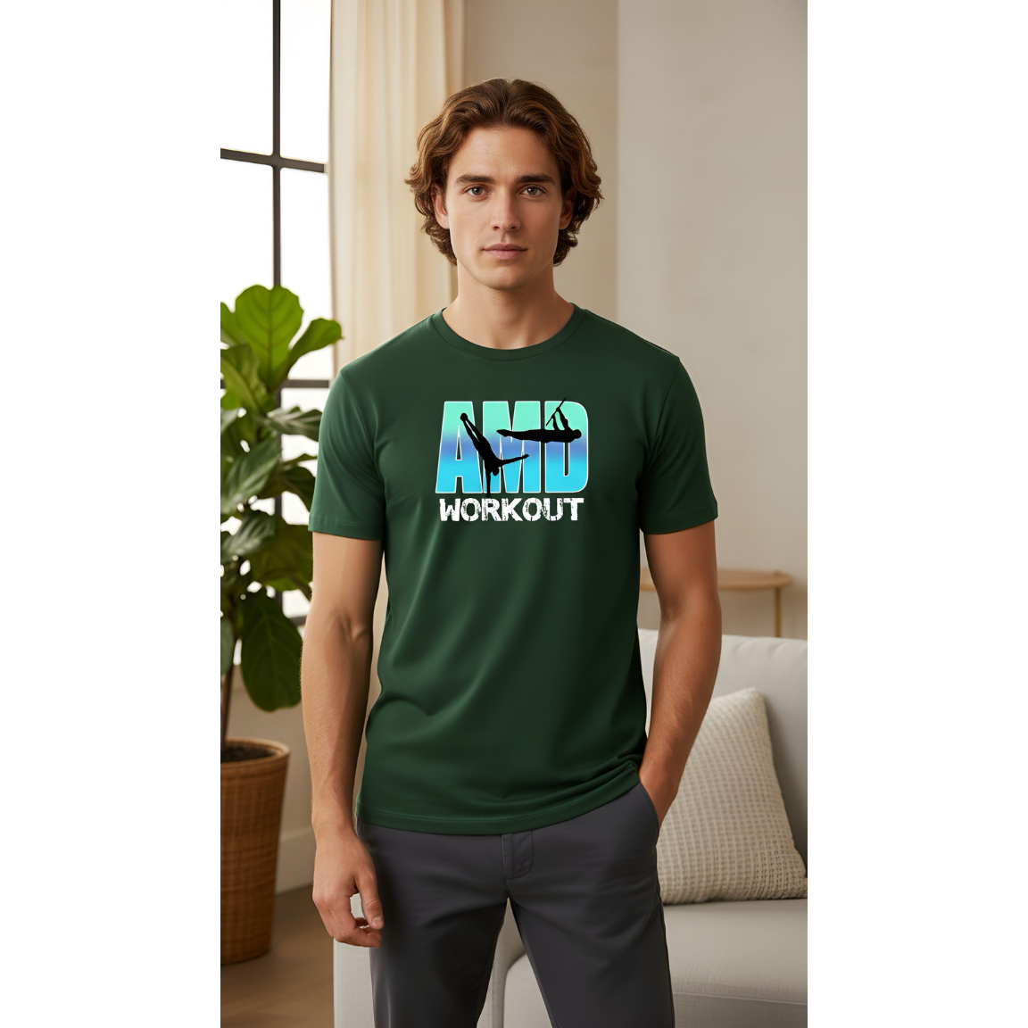 T-Shirt Performance Training — AMD WORKOUT 2/3