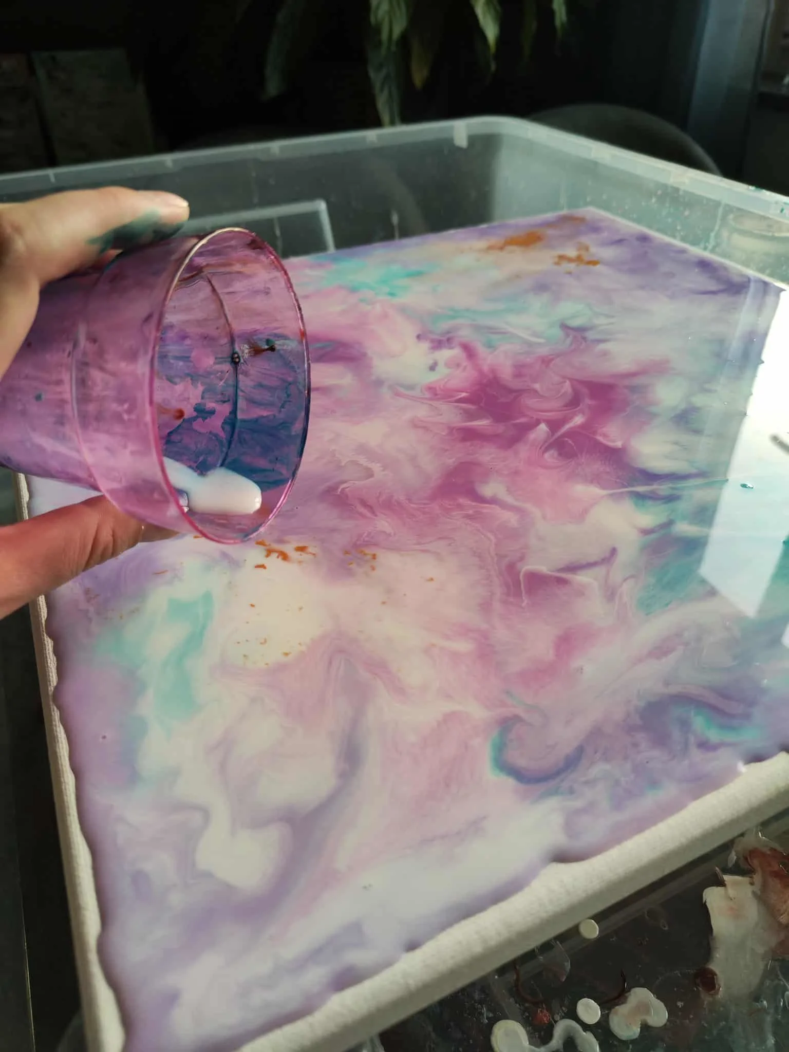 Custom Abstract Element Painting