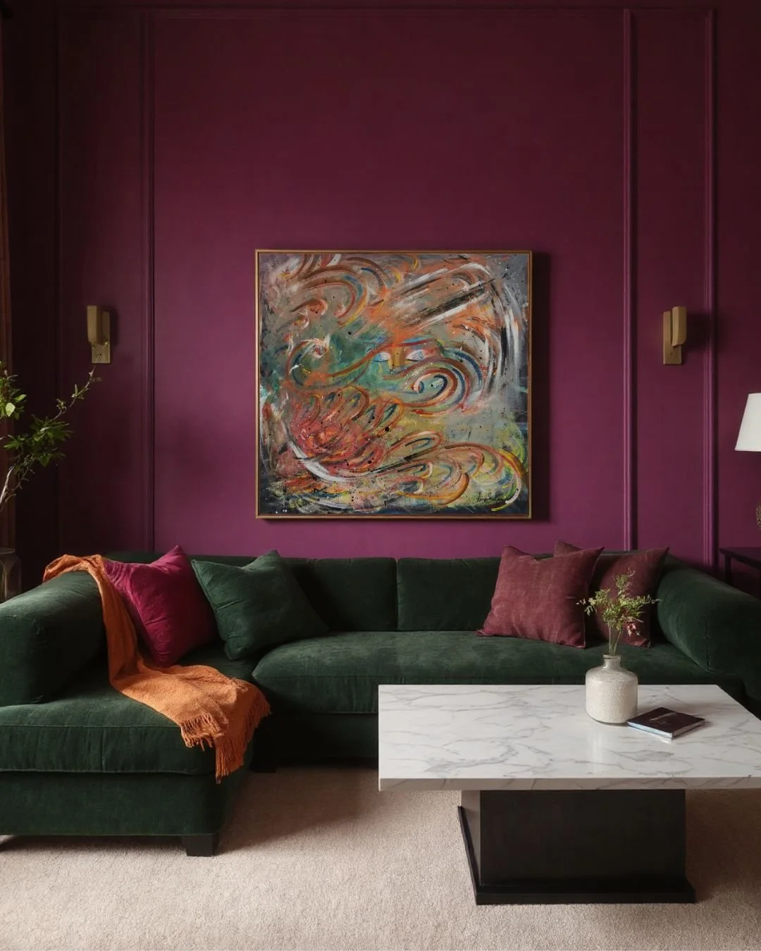 Dream – Original Painting of Desire, Vision & Aligned Action | 50×50 cm