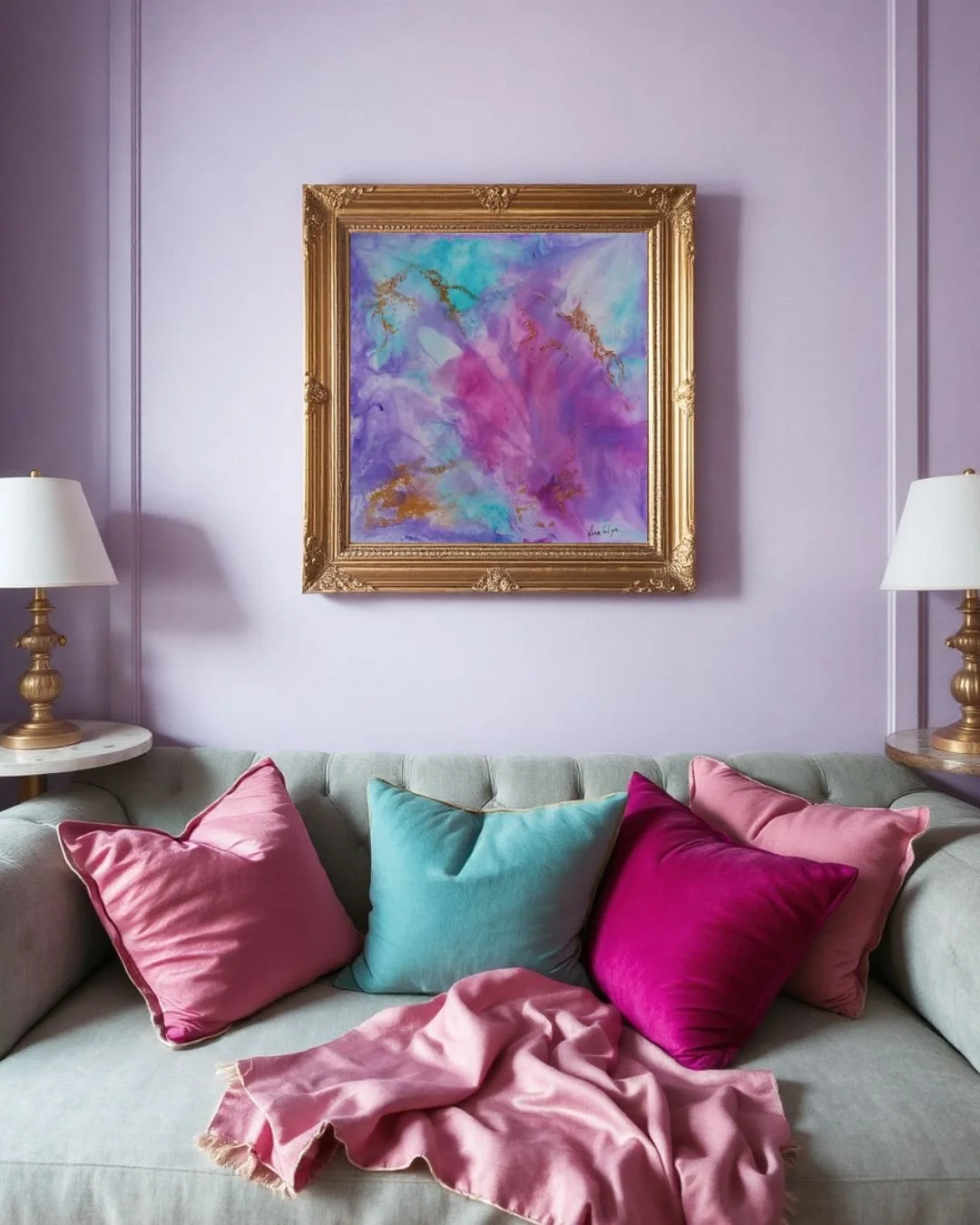 Venusian Goddess – Original Painting of Beauty & Pleasure | 40×40 cm