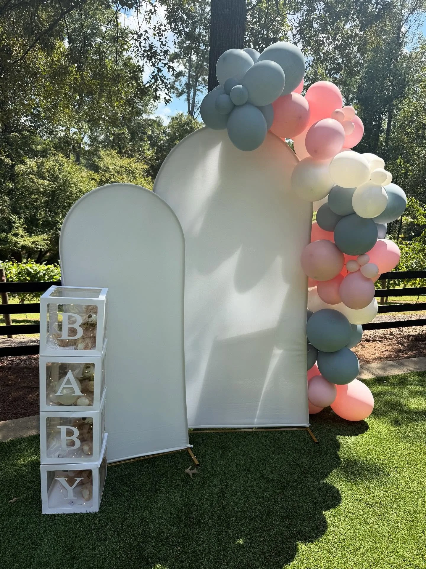 He or she, what will baby be?! IT&rsquo;S A&hellip;..🩷🩵

Spicy Peach sprinkled a little magic at The Painted Horse, turning their private space into the dreamiest gender reveal celebration! The sweetest surprise, styled just right 🍑💫

Tablescapes