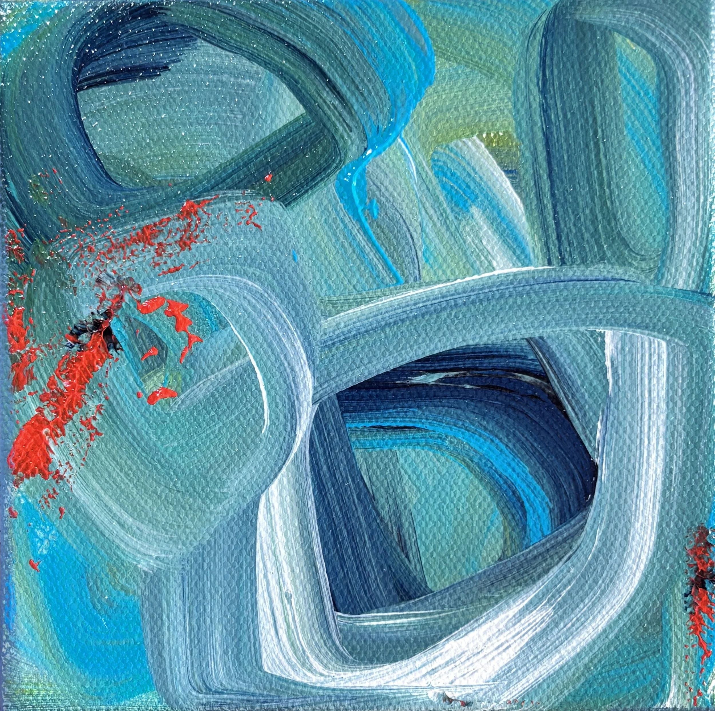 Awe | 5 x 5 inches