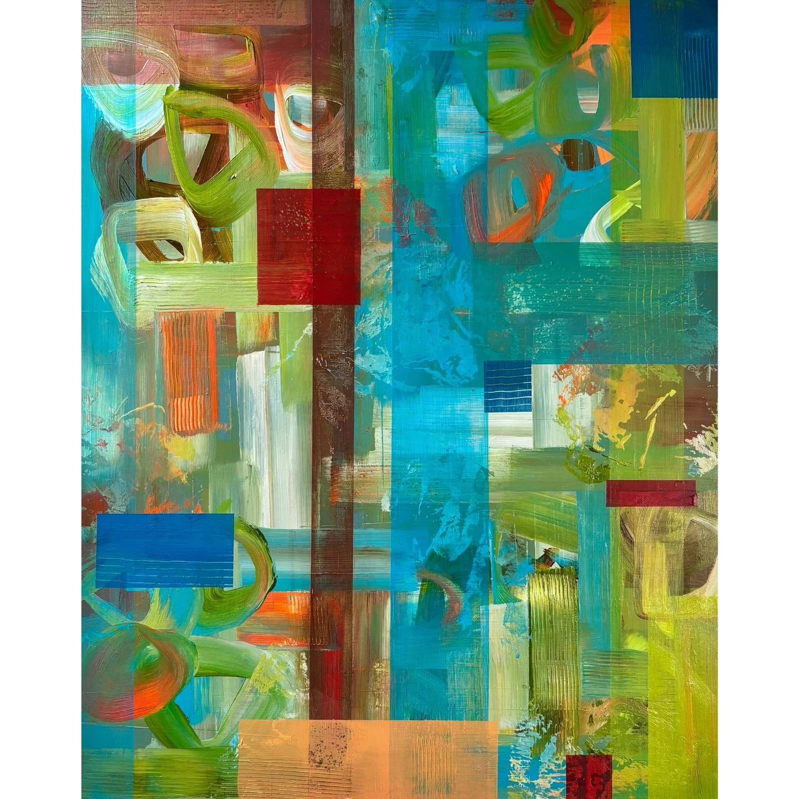 Getting the Band Back Together Again | 30 x 24 inches